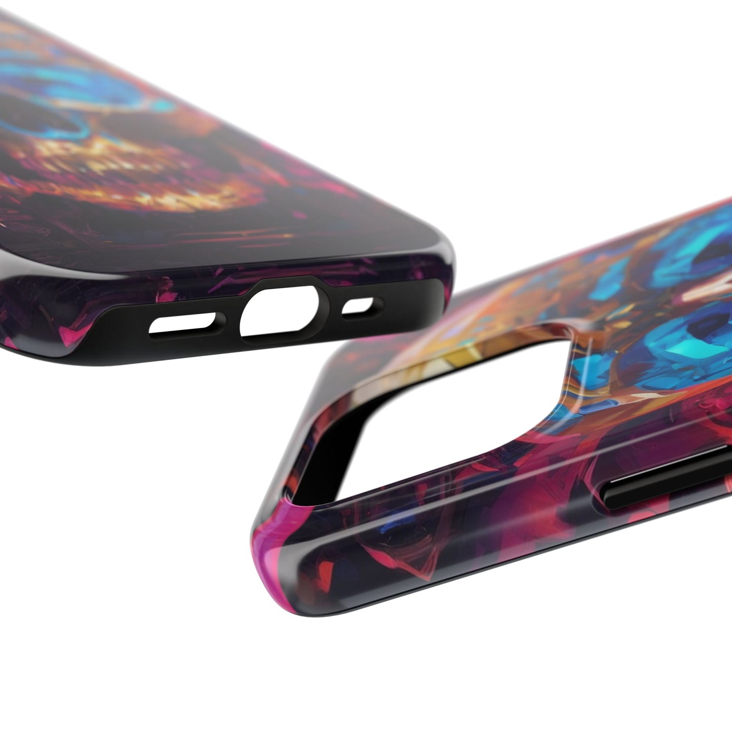 Rugged Phone Case - Impact-Resistant, Glossy Polycarbonate