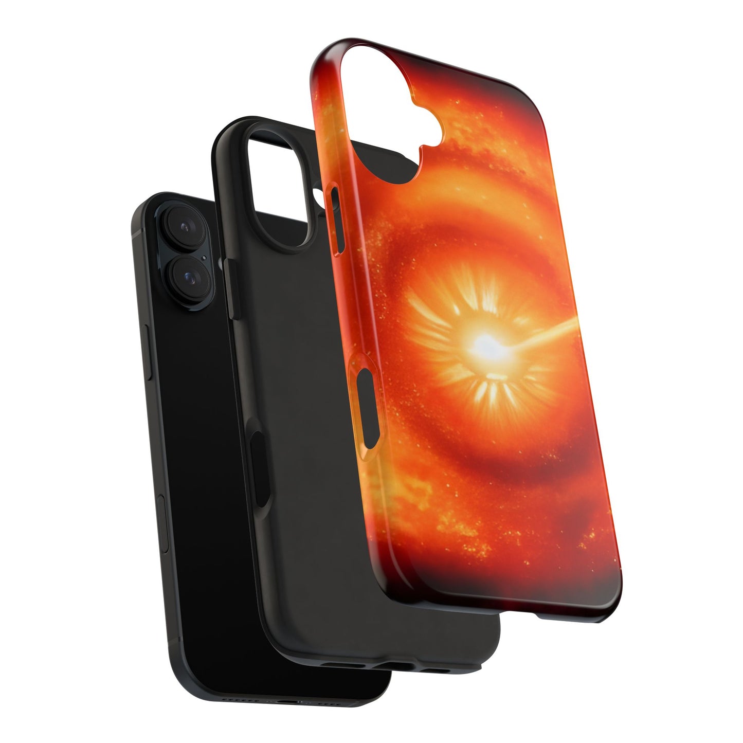 Rugged Phone Case - 2-Piece Shock Shield, TPU & PC