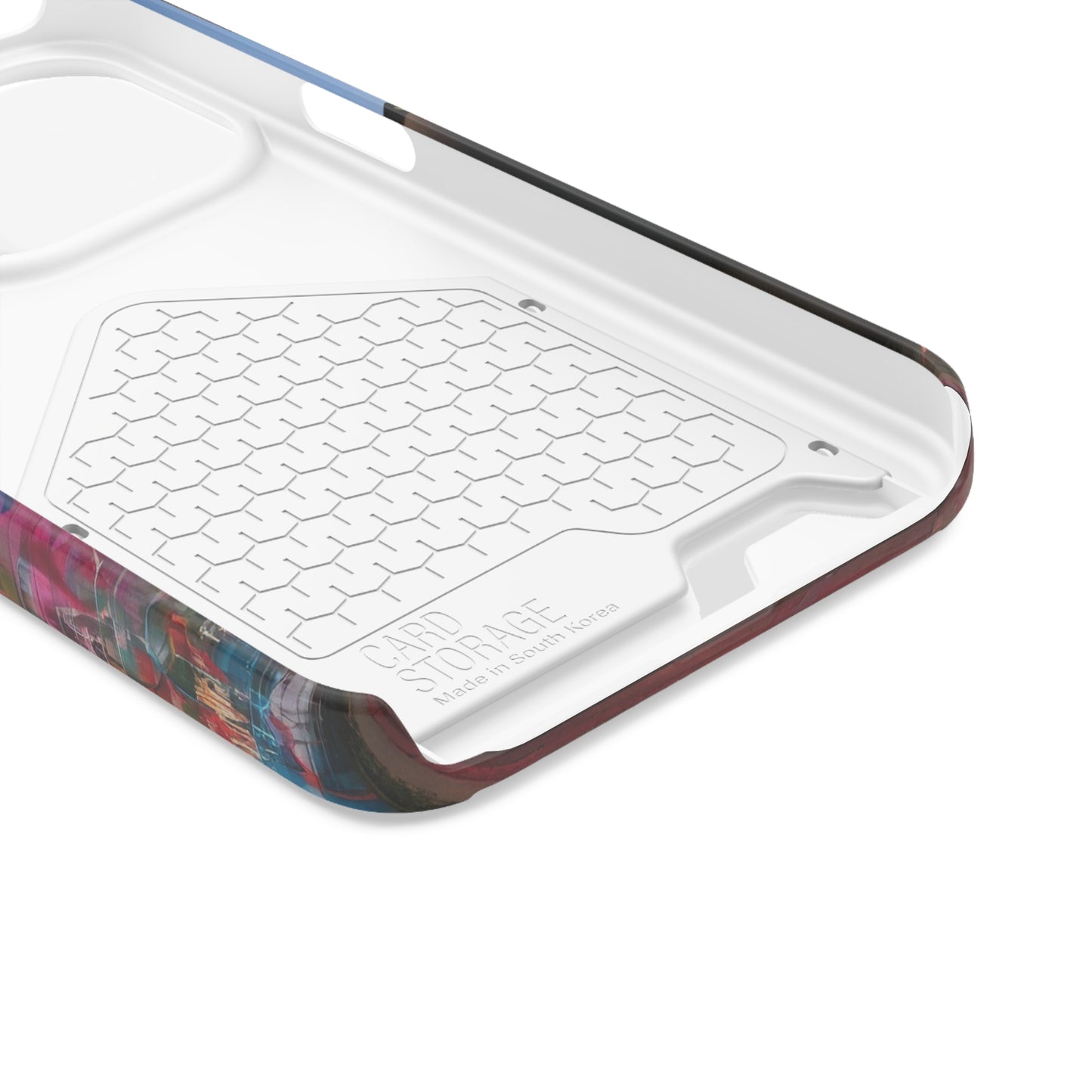 Neon Card-Holder MagSafe Phone Case for iPhone 13 & Galaxy S21/S22