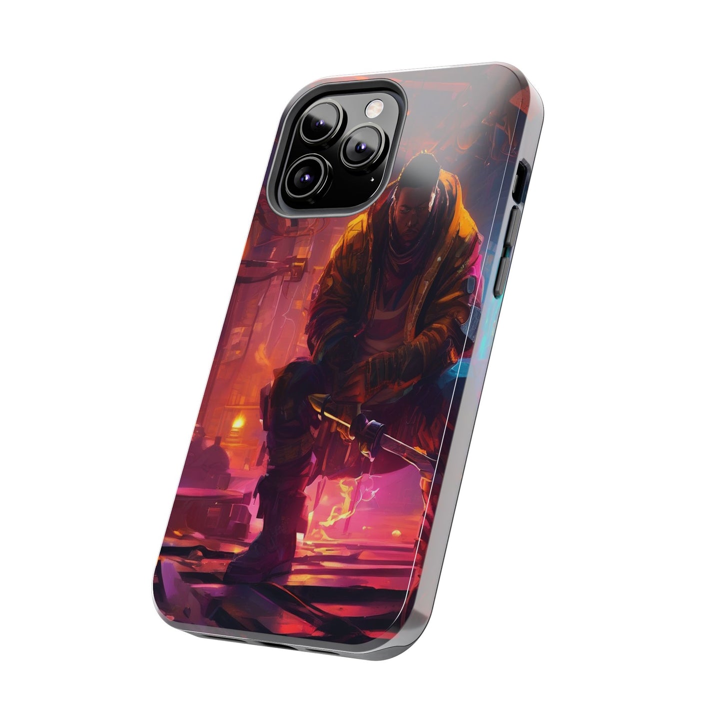 Tough Phone Case - Shockproof TPU & PC Shell for iPhone & Samsung