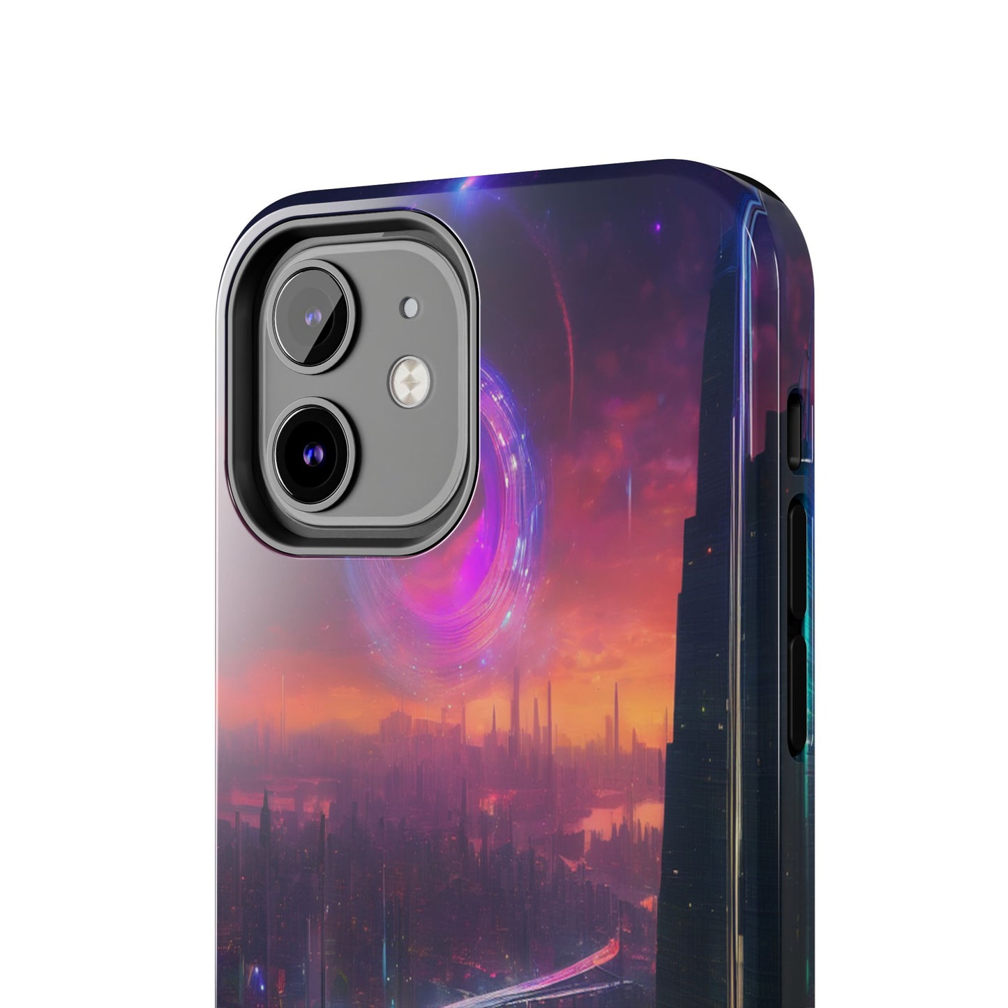 Tough Phone Case – Shockproof TPU/Polycarbonate for iPhone & Samsung