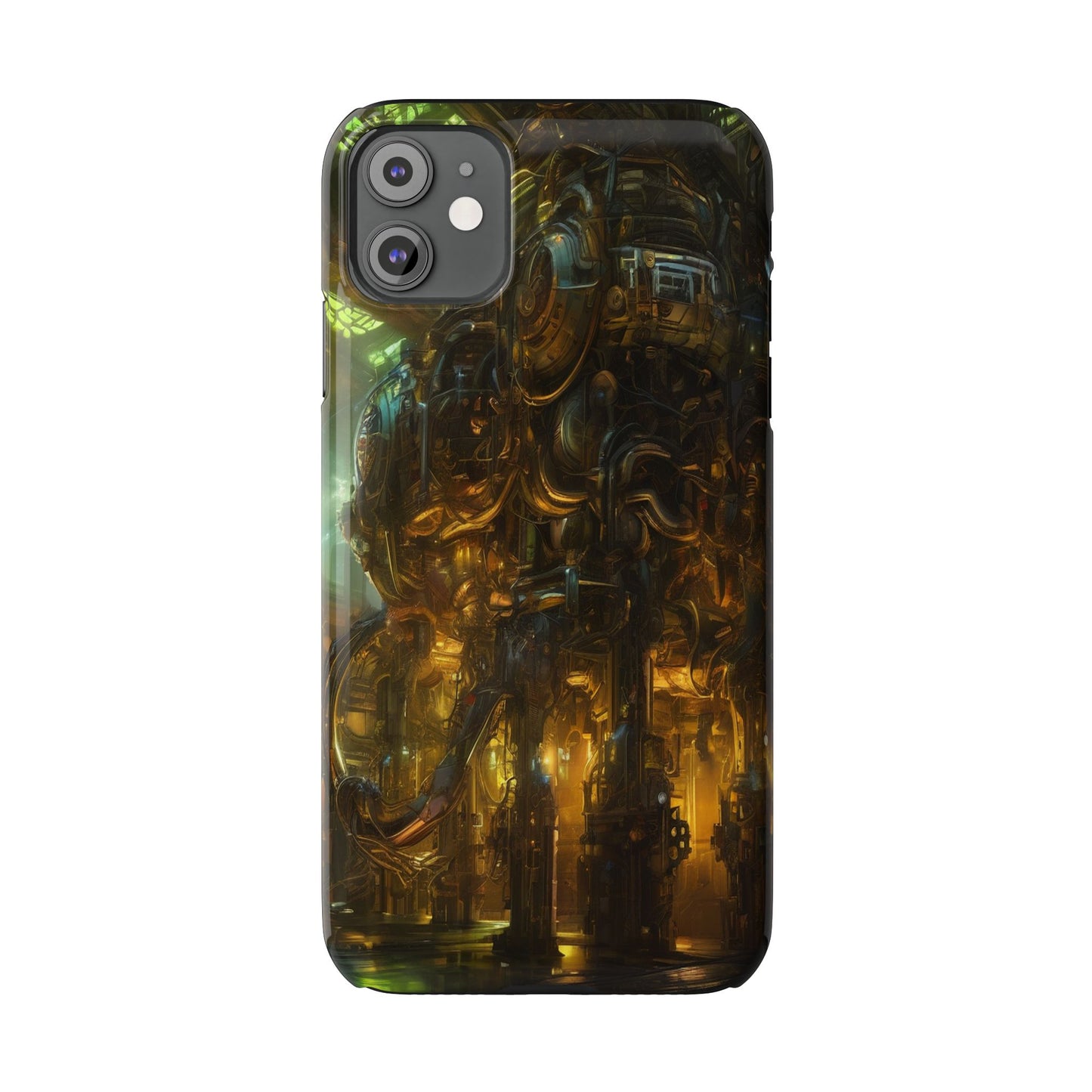 Slim Phone Case for iPhone 16 - Glossy Ultra-Thin Polycarbonate