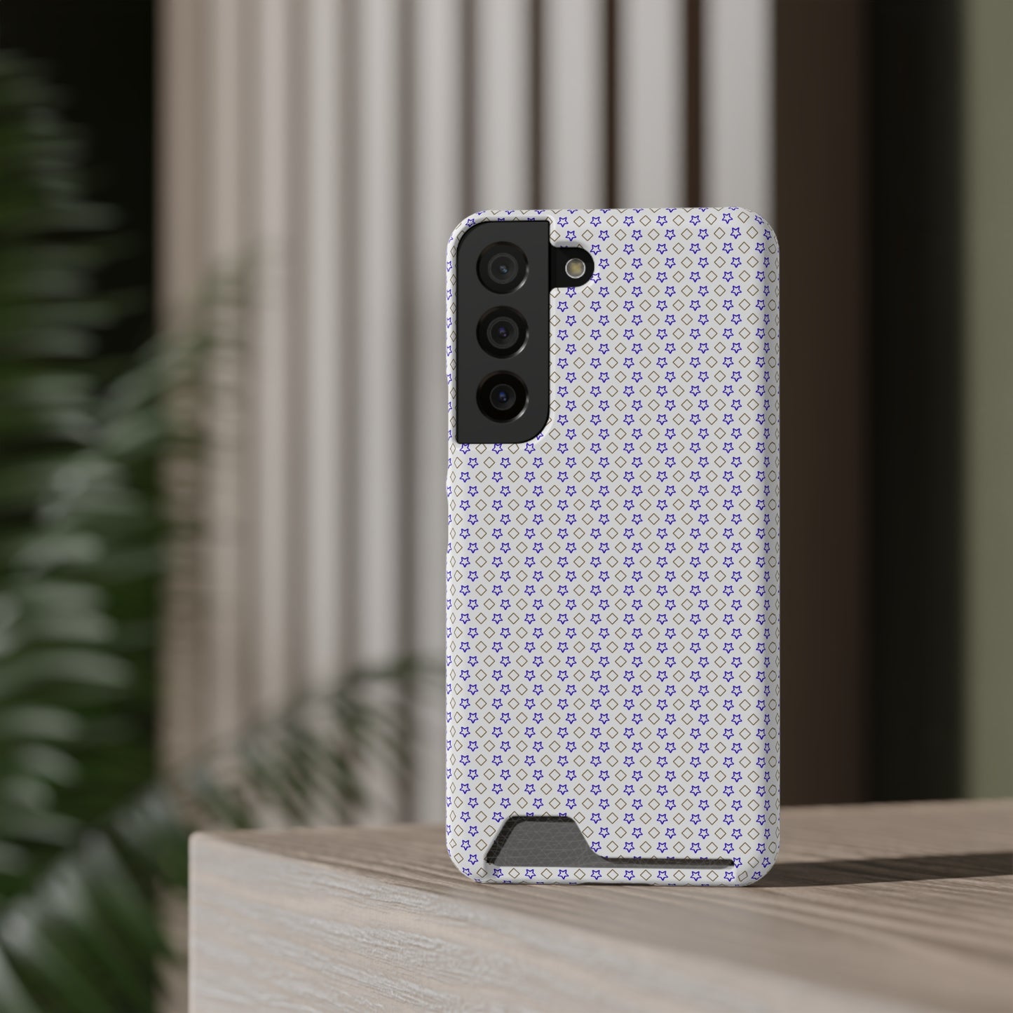 Phone Case with Card Holder – Clear Polycarbonate