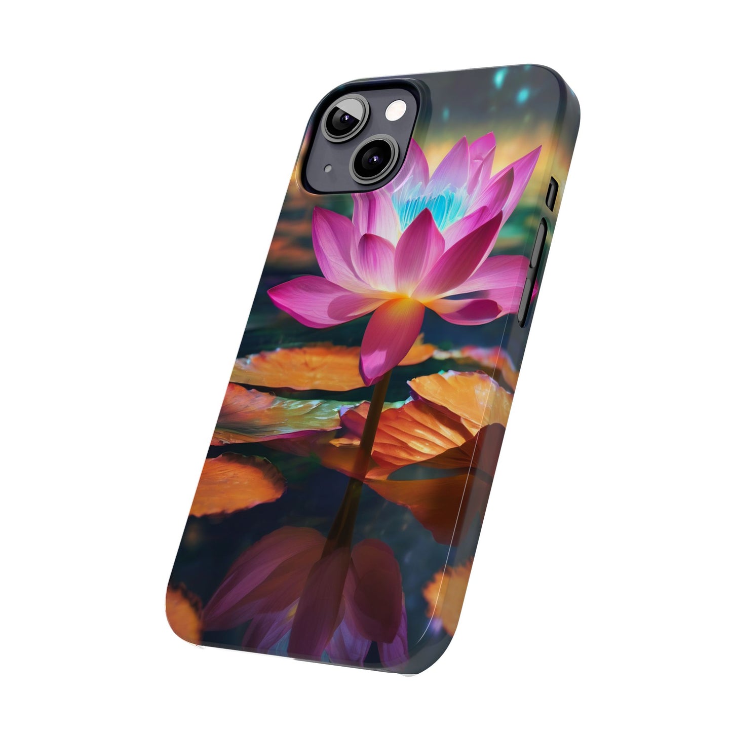Slim Glossy Polycarbonate Phone Case for iPhone 16