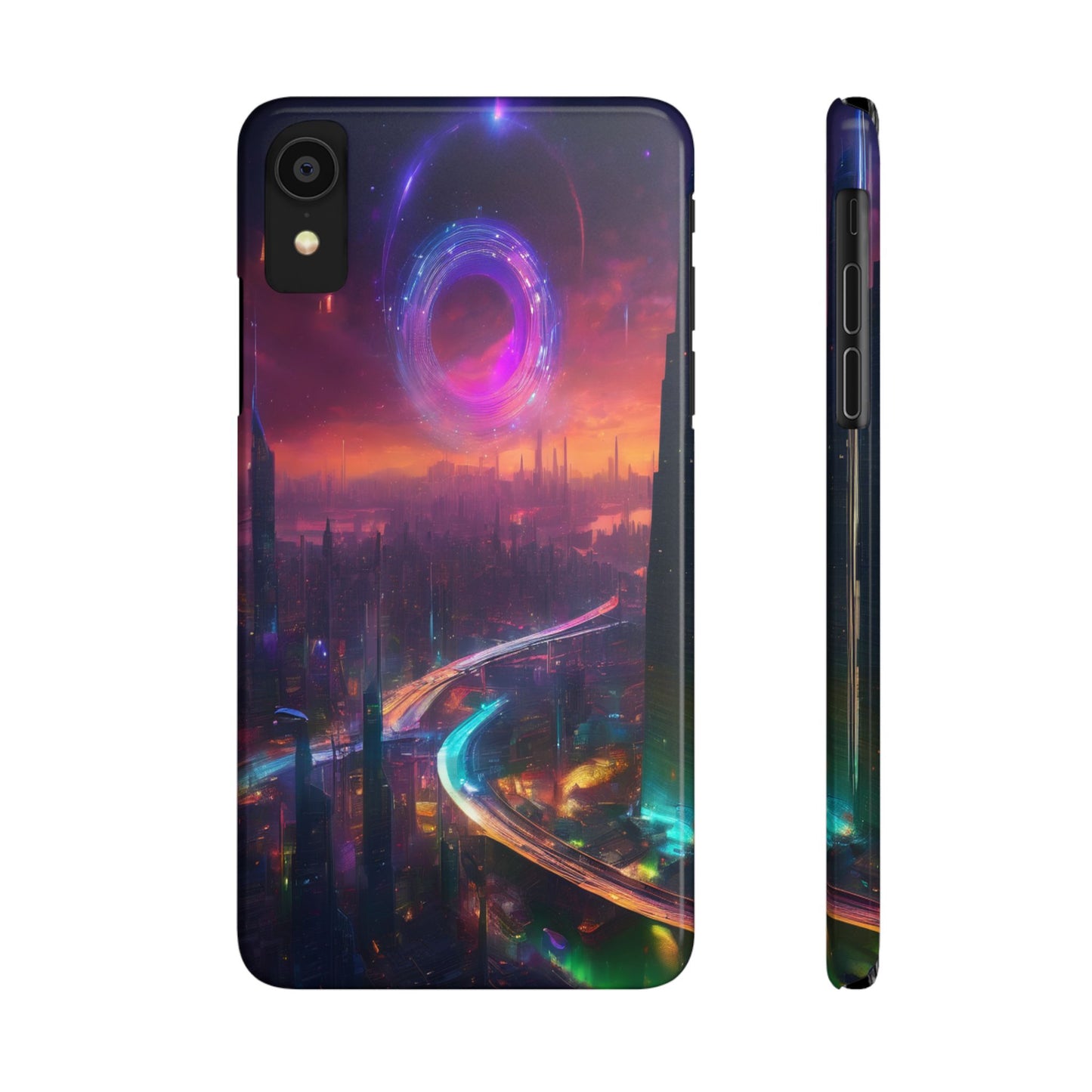 Slim Glossy Phone Case for iPhone 16 – Lexan PC