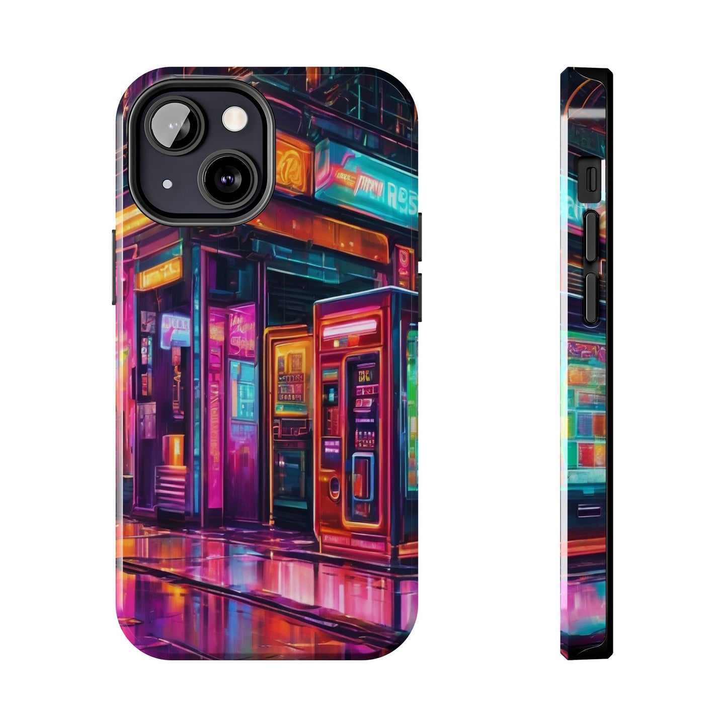 Tough Phone Case - 2-Piece, Impact-Resistant, Glossy Finish