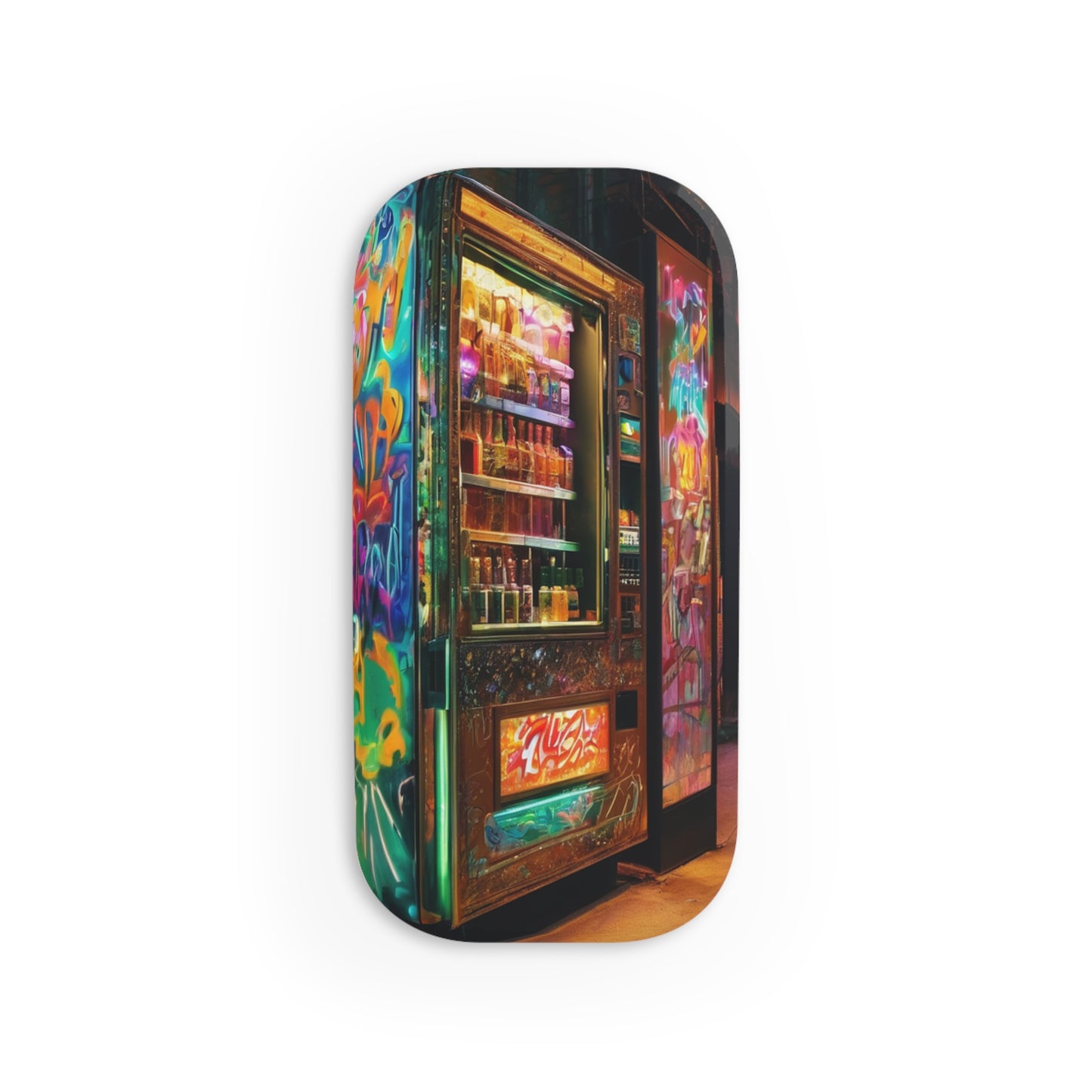 Phone Click-On Grip: Back-of-Phone Stand & Holder
