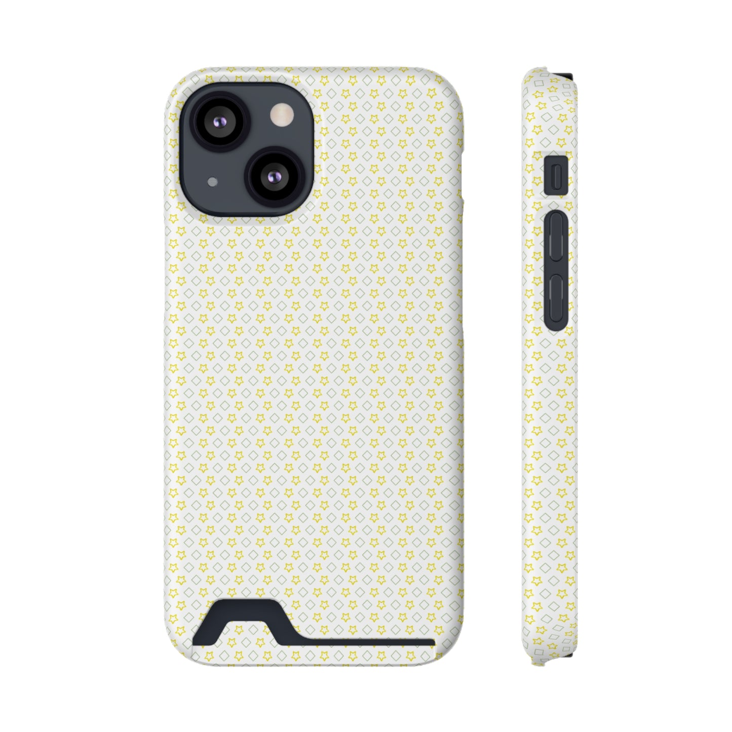 Neon Card Holder Phone Case - MagSafe, Impact-Resistant Polycarbonate