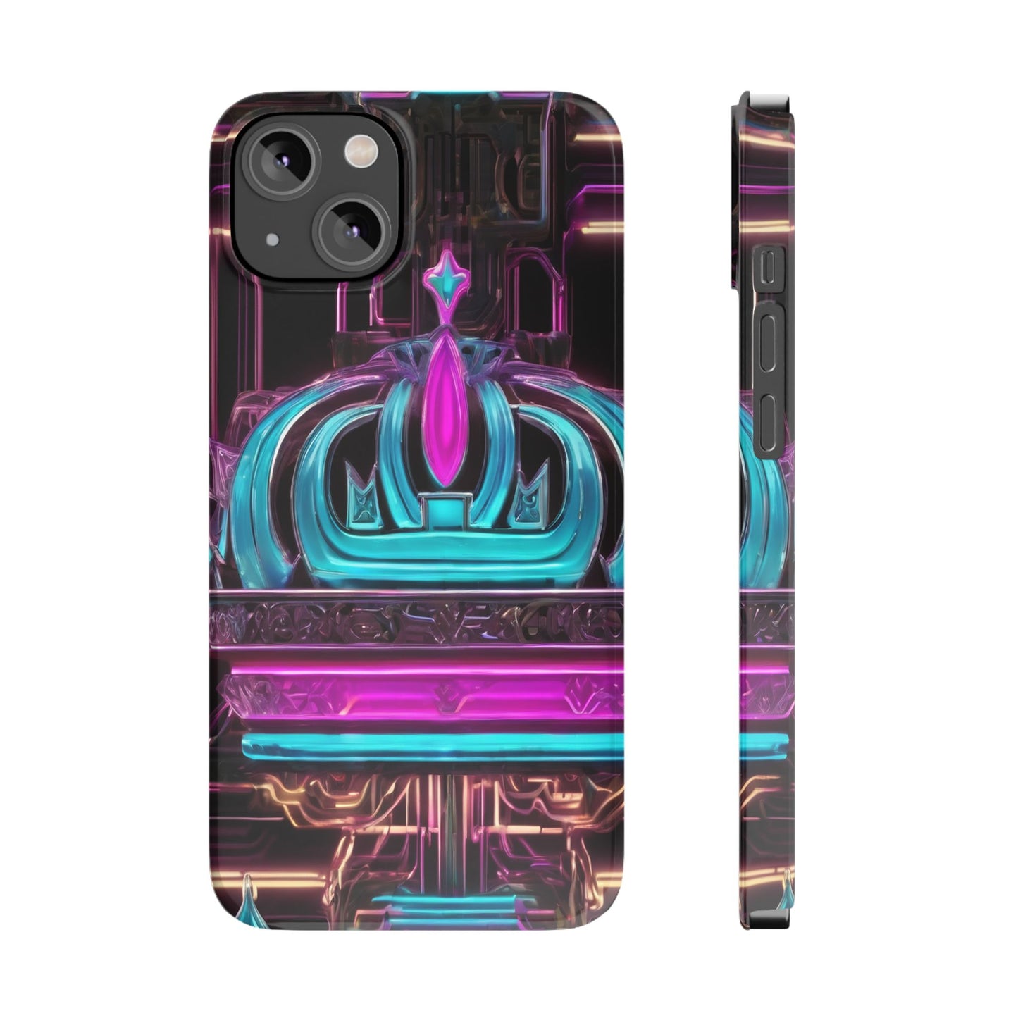 Slim Phone Case for iPhone 16 - Glossy, Lightweight, Impact-Resistant