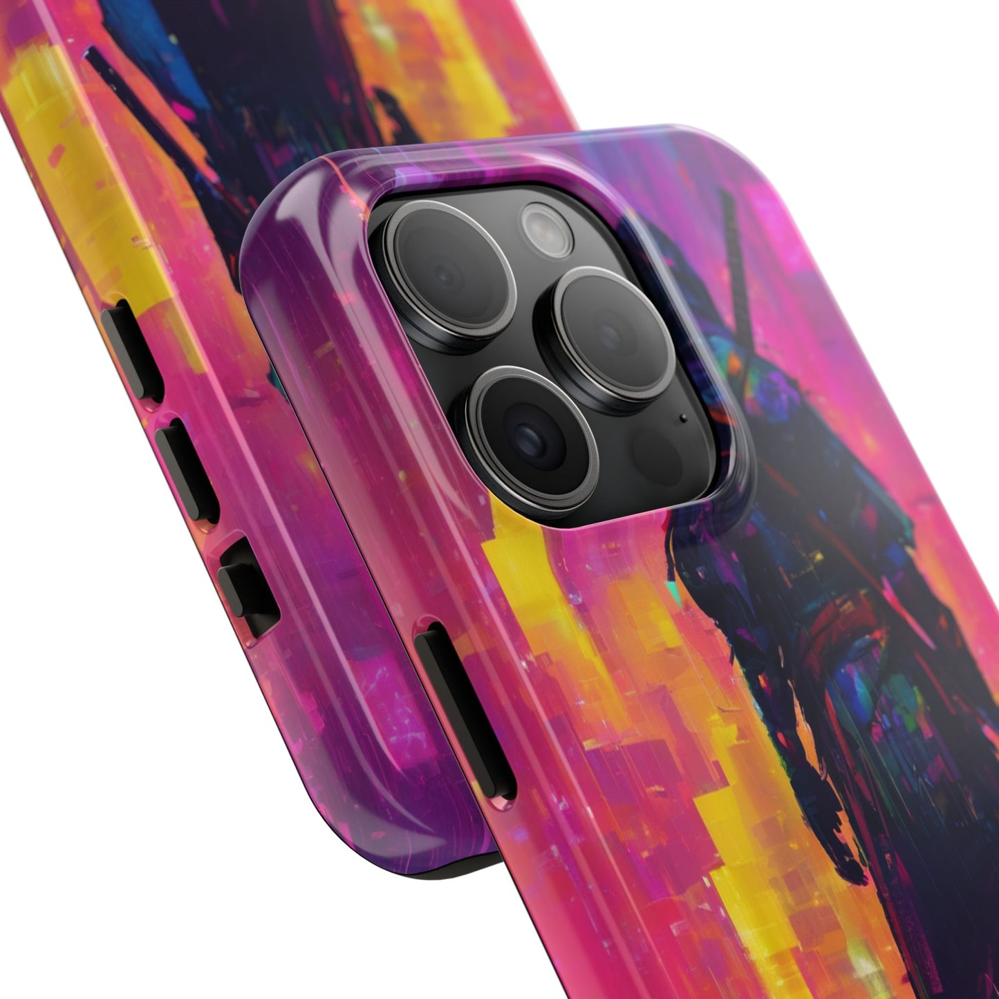 Rugged Phone Case - Impact-Resistant TPU/PC, iPhone & Samsung
