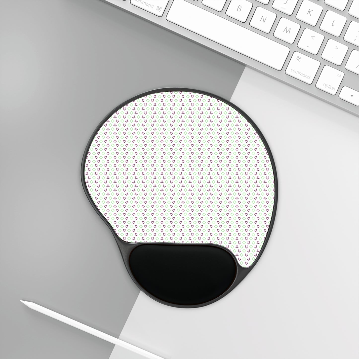 Foot-Shaped Mouse Pad with Wrist Rest - Ergonomic Memory Foam