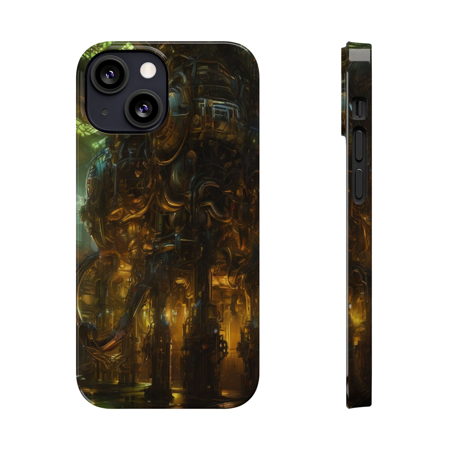 Slim Phone Case for iPhone 16 - Glossy Ultra-Thin Polycarbonate