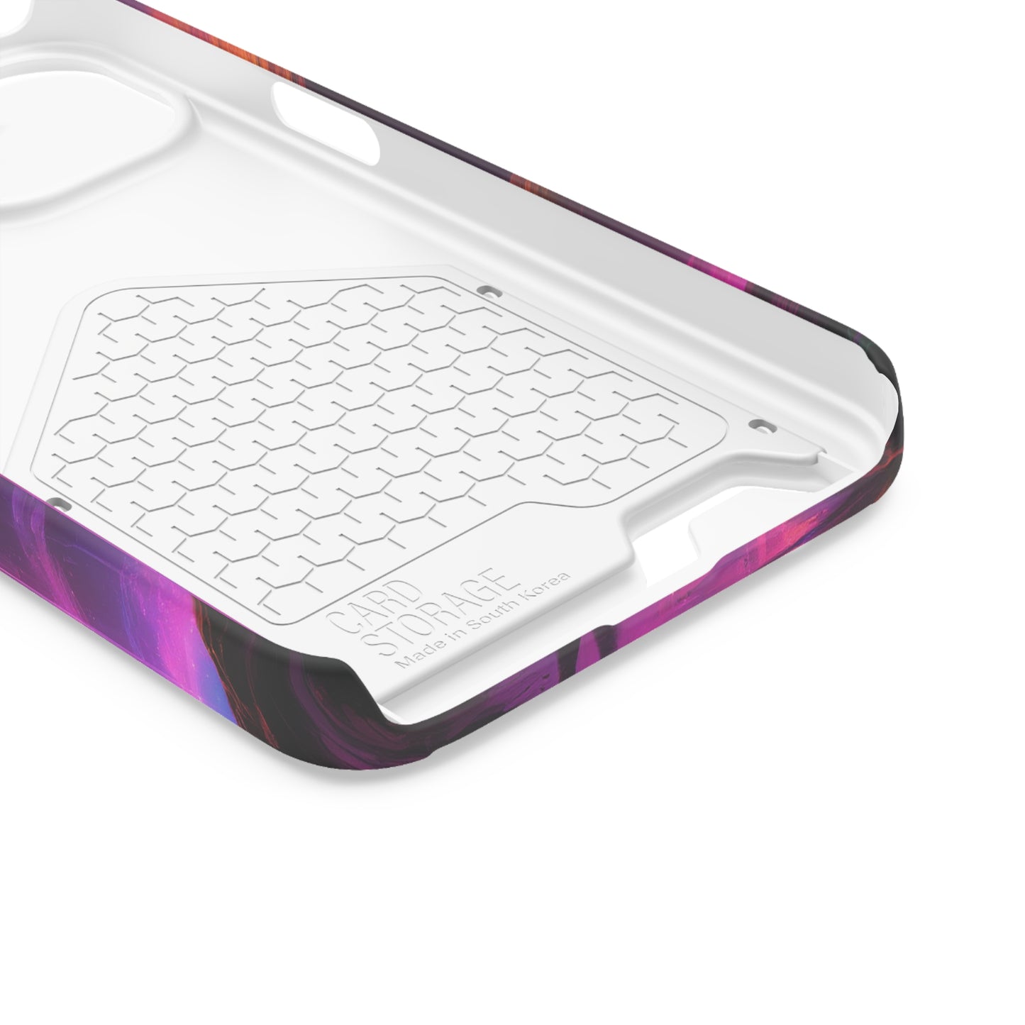 Neon Phone Case with Card Holder – MagSafe, 1 Card Slot