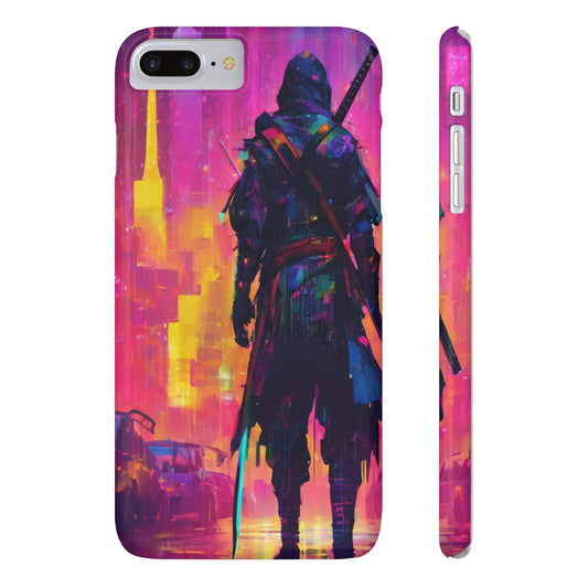 Neon Slim Phone Case for iPhone 16 - Glossy Lexan Finish