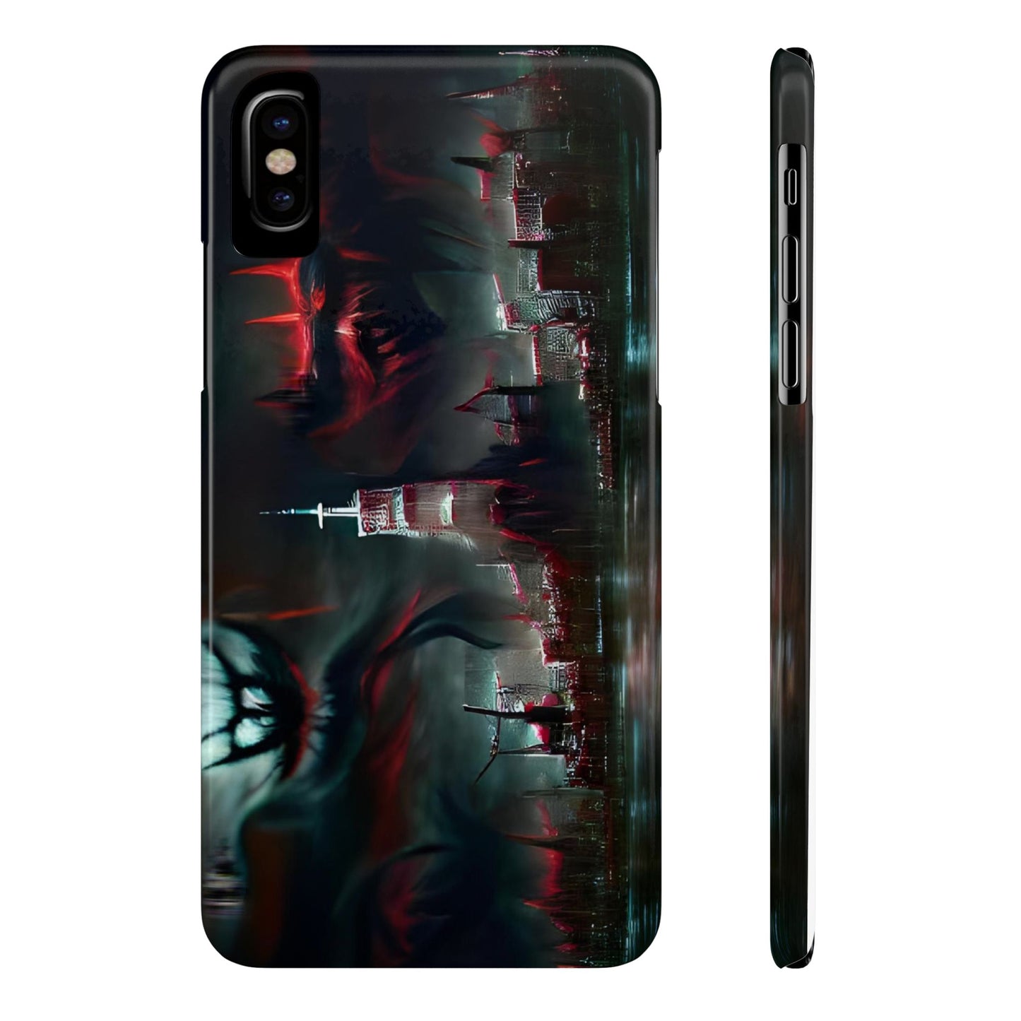 Slim Phone Case with Glossy Finish for iPhone 16