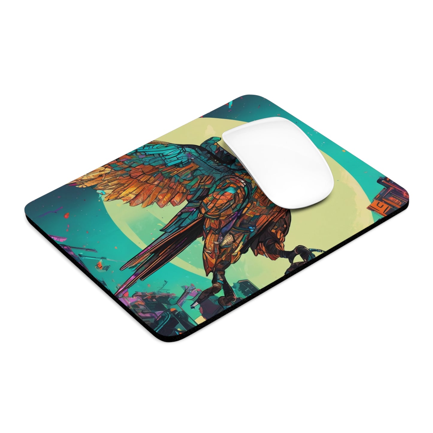 Neoprene Mouse Pad – Round & Rectangular, Non-Slip