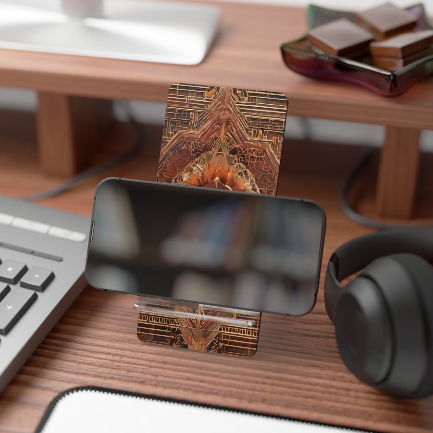 Phone Stand - Travel Desk Decor for Smartphones