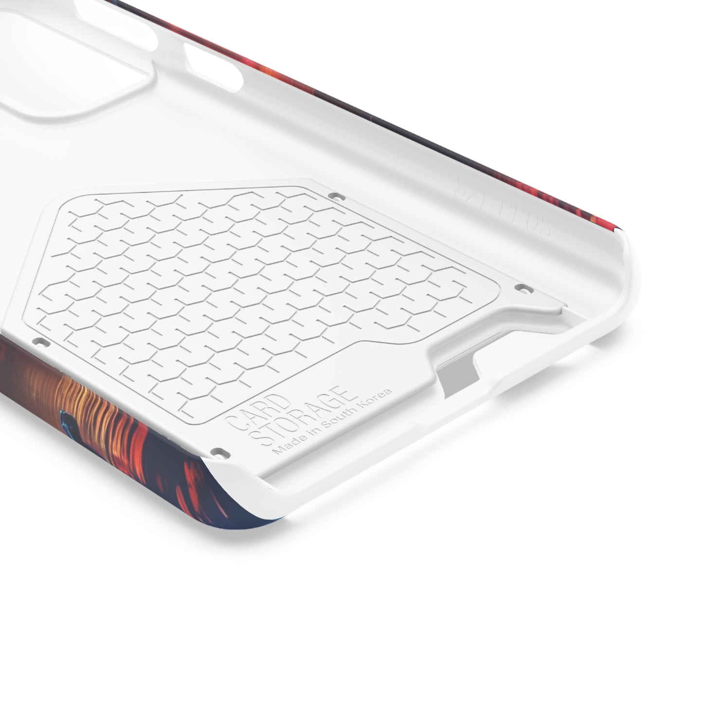 Neon Card Holder Phone Case - MagSafe, 1 Card Slot, Polycarbonate