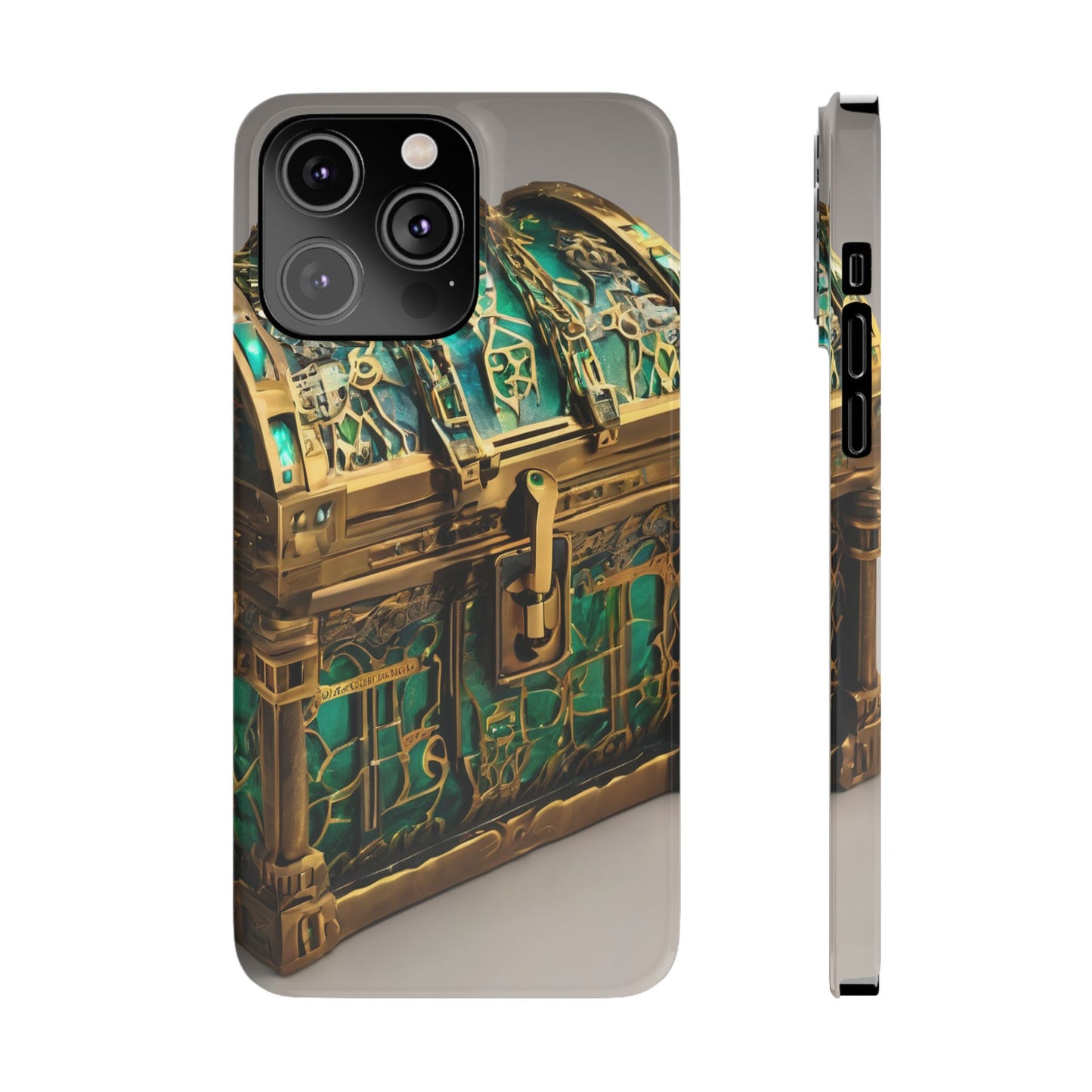 iPhone 16 Slim Phone Case: Glossy Lexan, Ultra-Slim