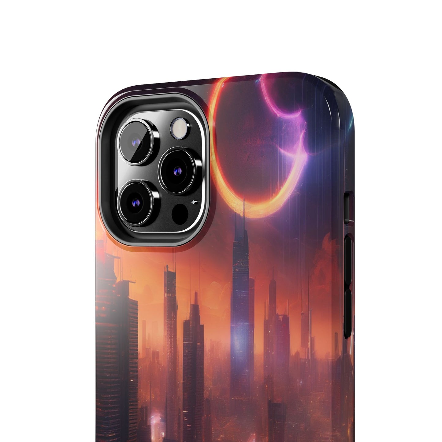 Rugged Phone Case - Impact-Resistant Dual-Layer TPU/PC, Glossy