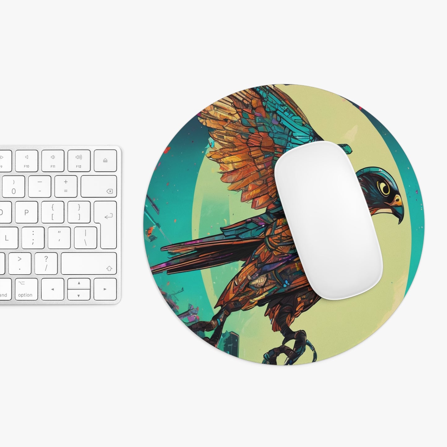 Neoprene Mouse Pad – Round & Rectangular, Non-Slip