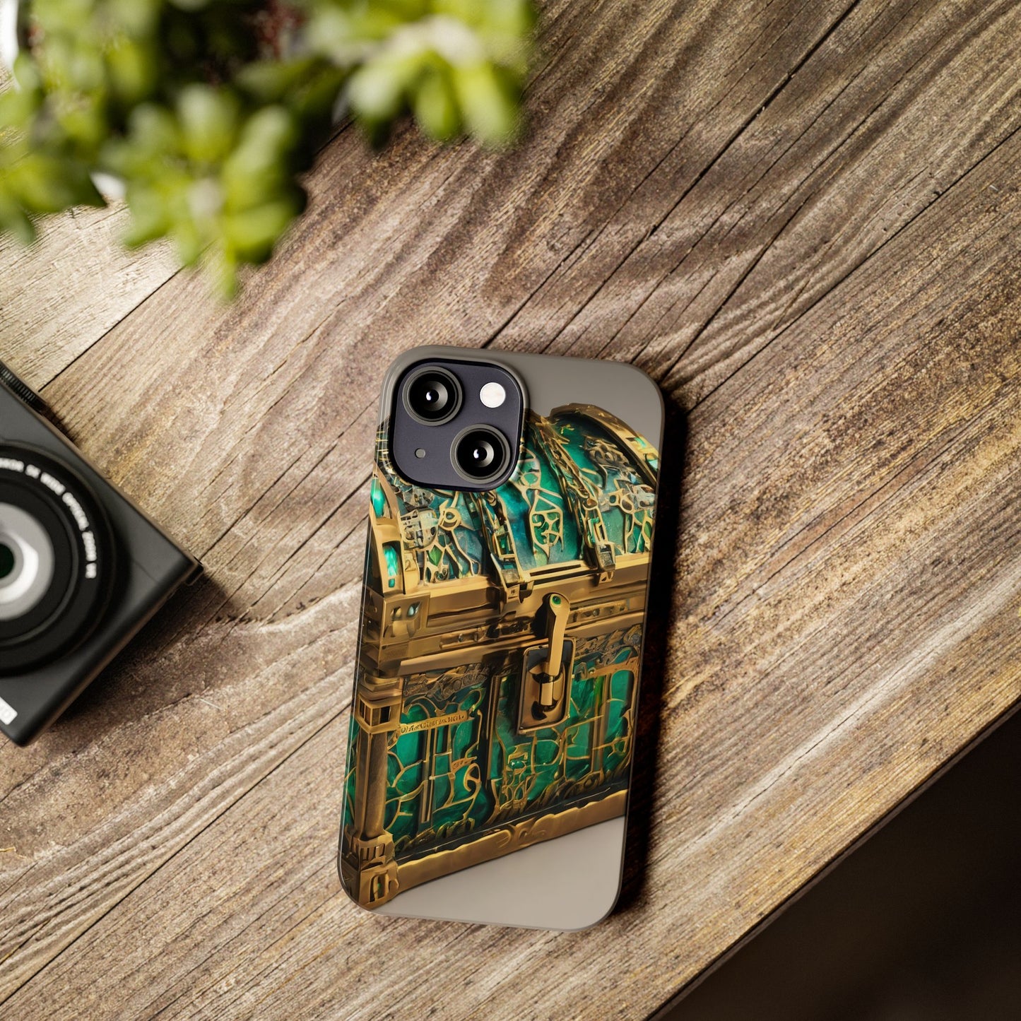 iPhone 16 Slim Phone Case: Glossy Lexan, Ultra-Slim