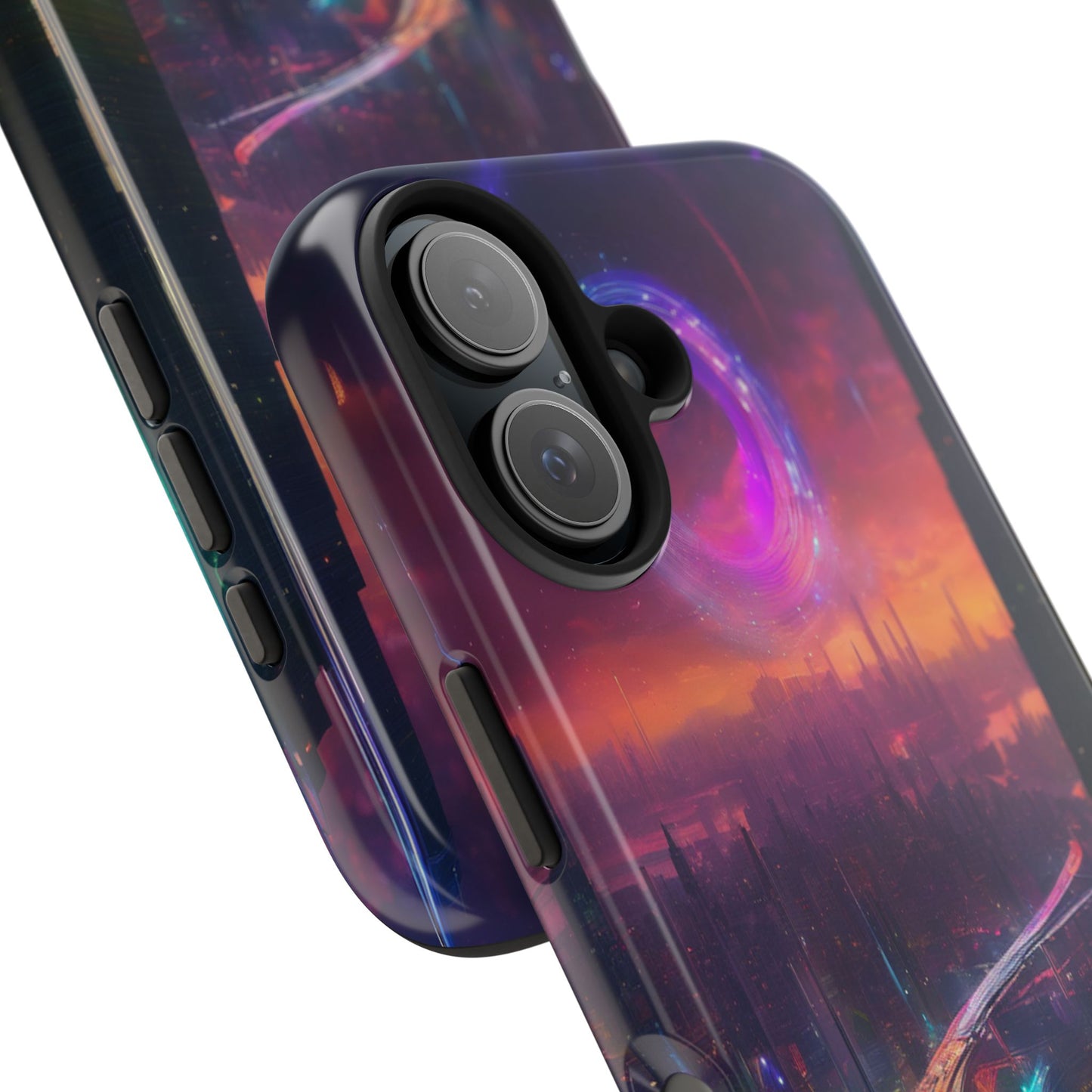 Tough Phone Case – Shockproof TPU/Polycarbonate for iPhone & Samsung
