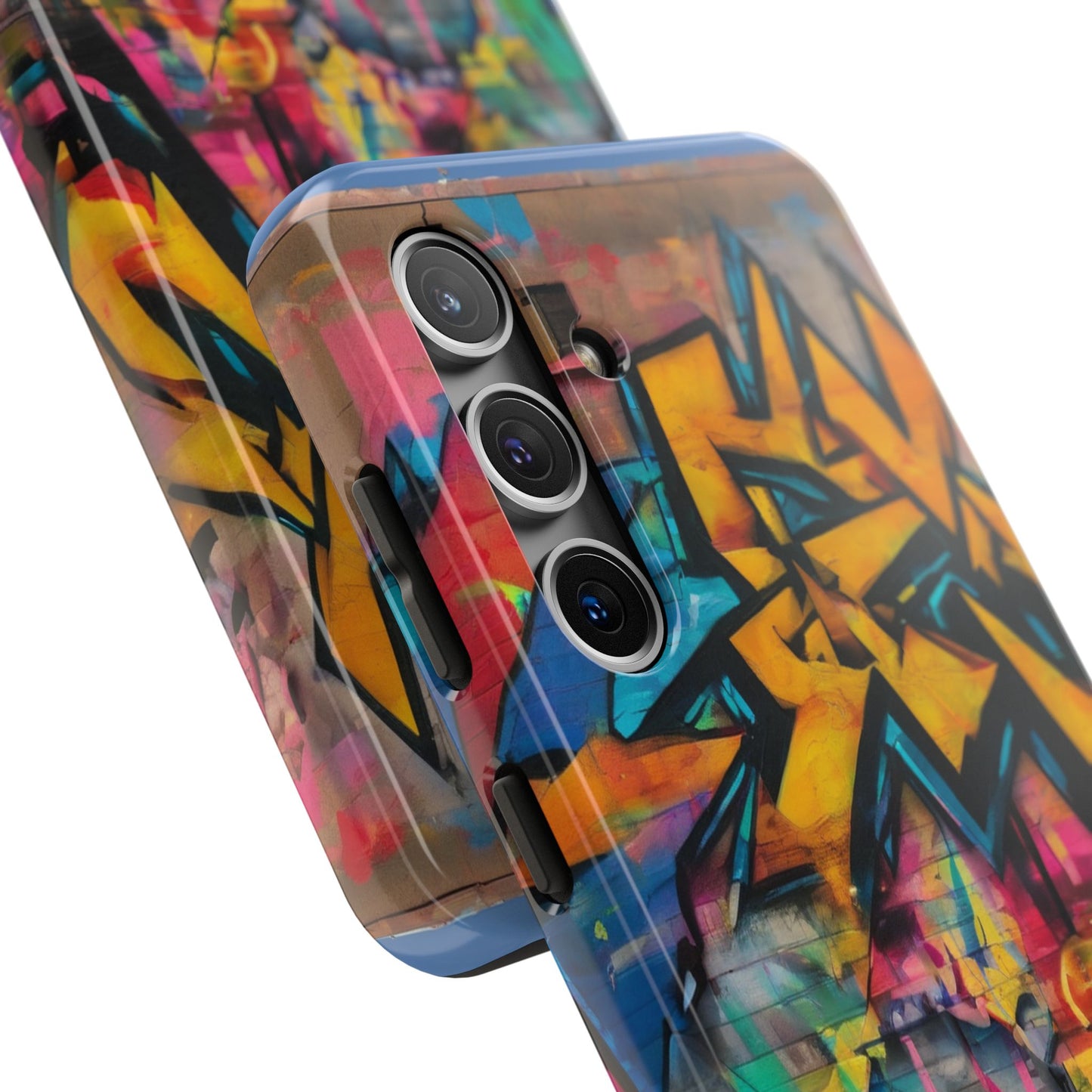 Rugged Phone Case - Impact-Resistant, Glossy Finish