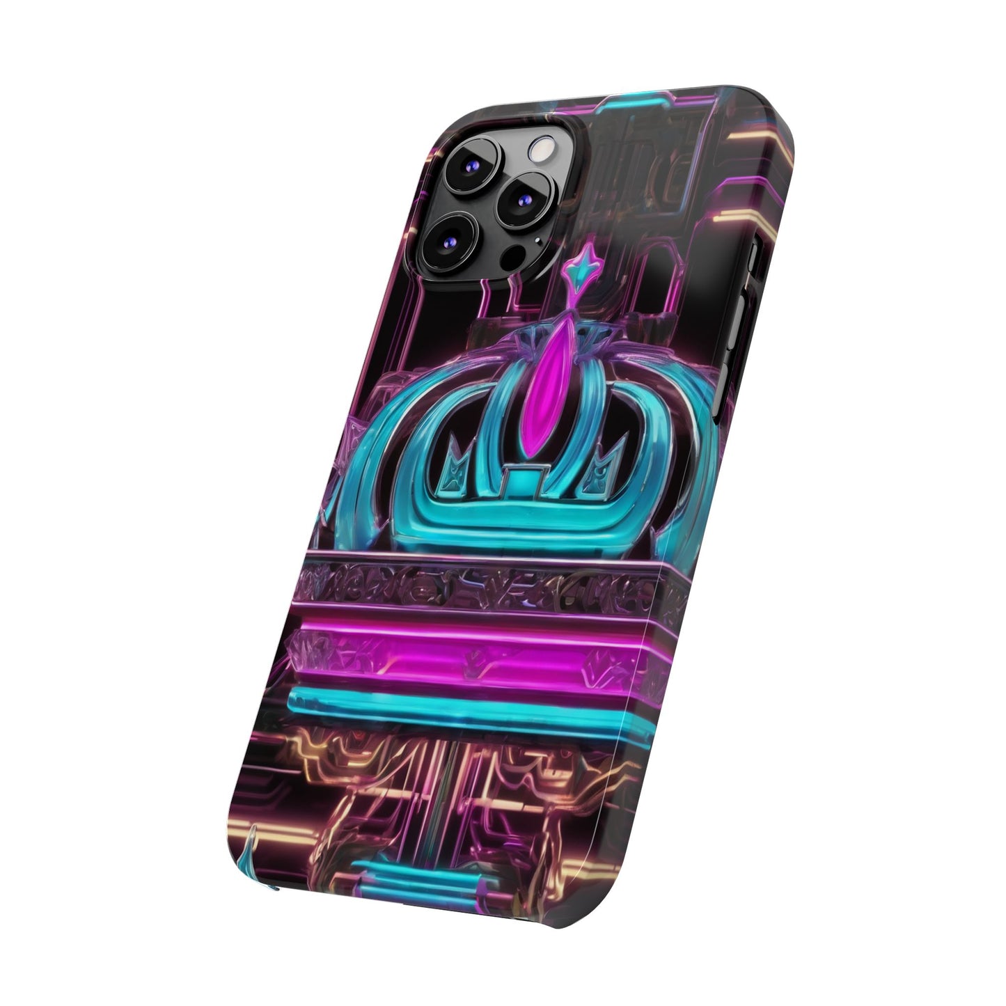 Slim Phone Case for iPhone 16 - Glossy, Lightweight, Impact-Resistant