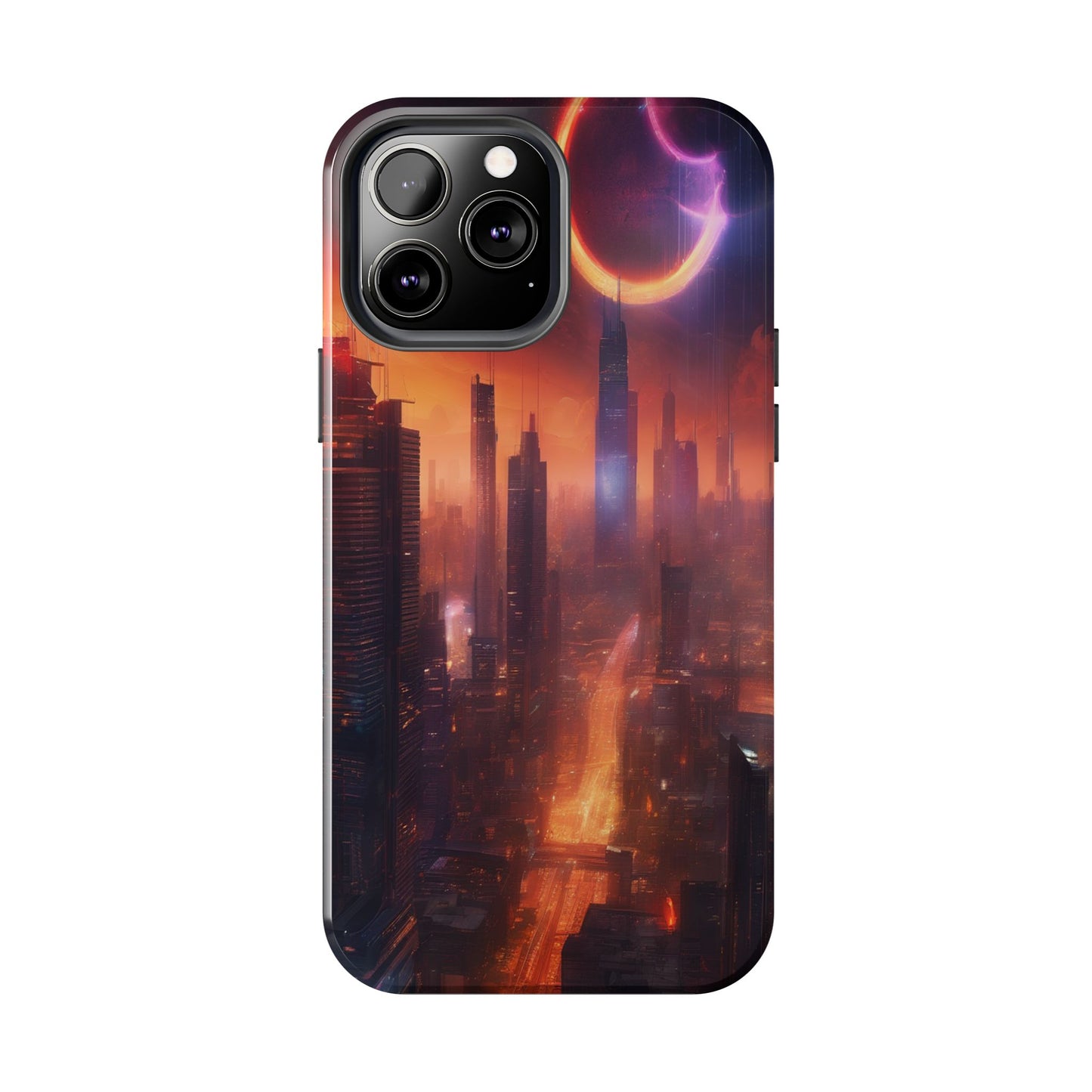 Rugged Phone Case - Impact-Resistant Dual-Layer TPU/PC, Glossy