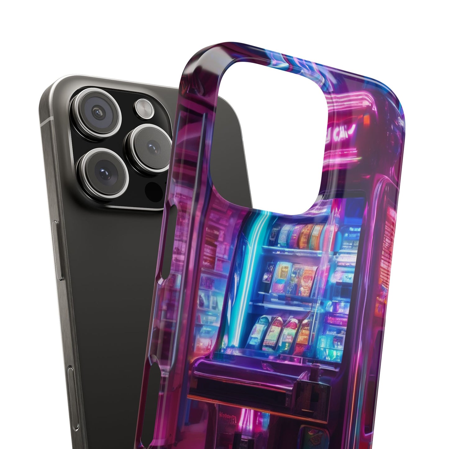 Slim Phone Case for iPhone 16 - Glossy Polycarbonate