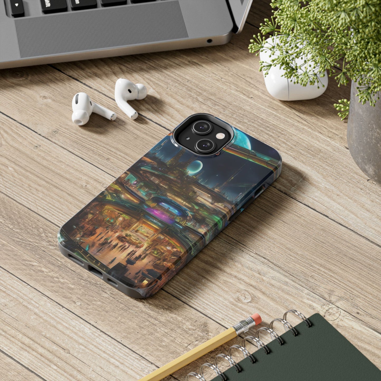 Tough Phone Case: Impact-Resistant Polycarbonate Shell, TPU-Lined