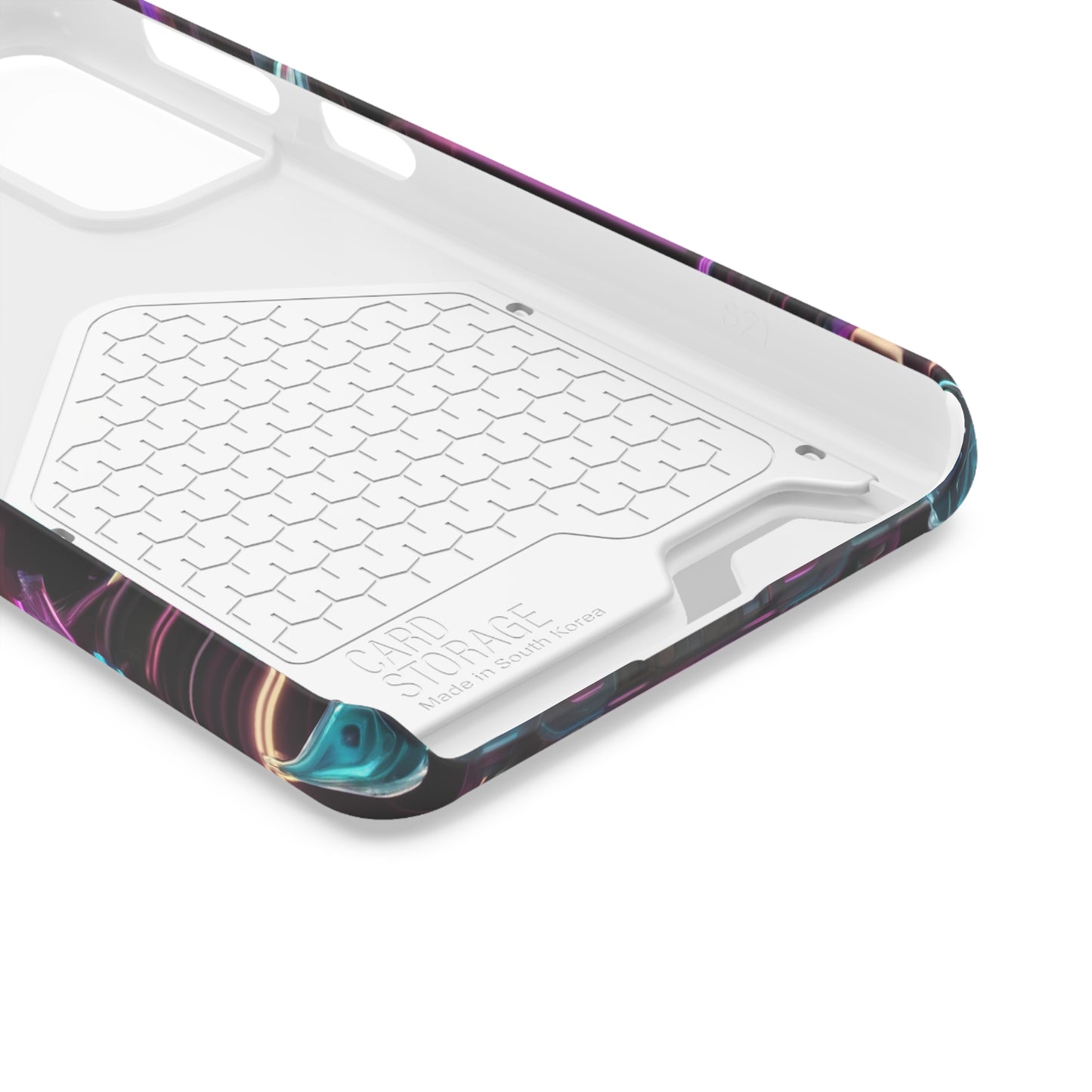 Neon Card Holder Phone Case - MagSafe Compatible