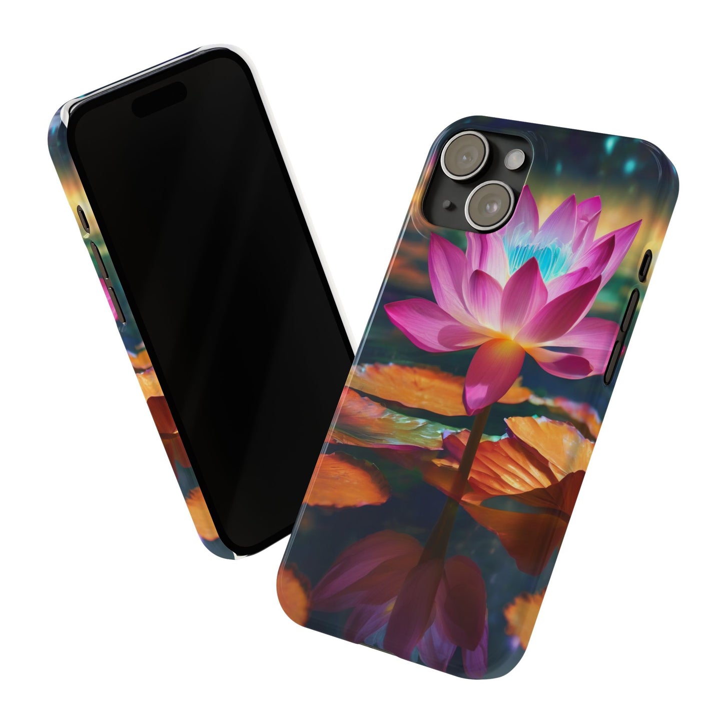 Slim Glossy Polycarbonate Phone Case for iPhone 16