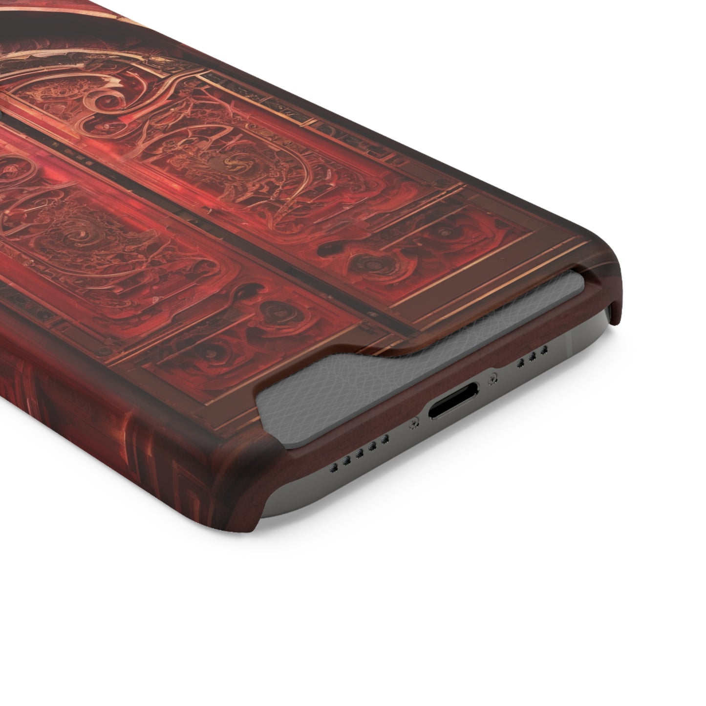 MagSafe Card Holder Phone Case - Polycarbonate, Glossy or Matte