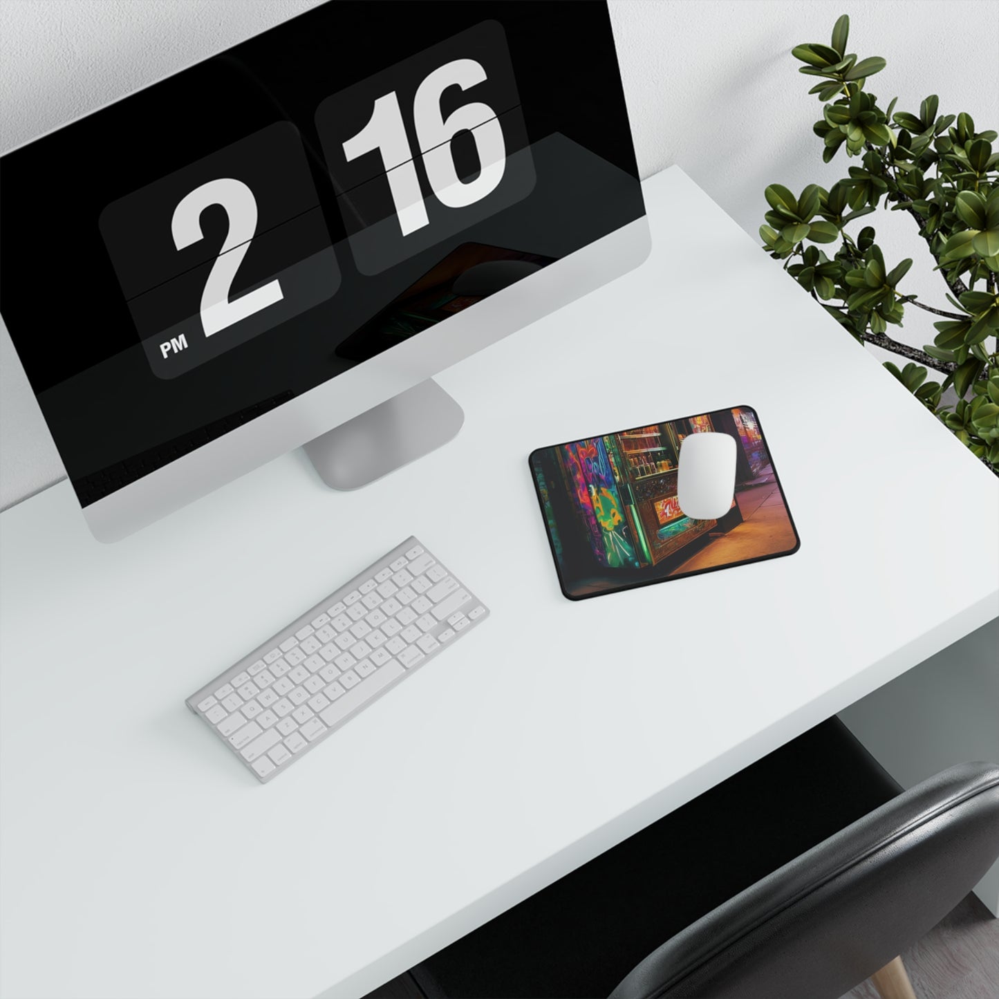 Non-Slip Gaming Mouse Pad - 9.5x8in, Anti-Fray, Rubber Base