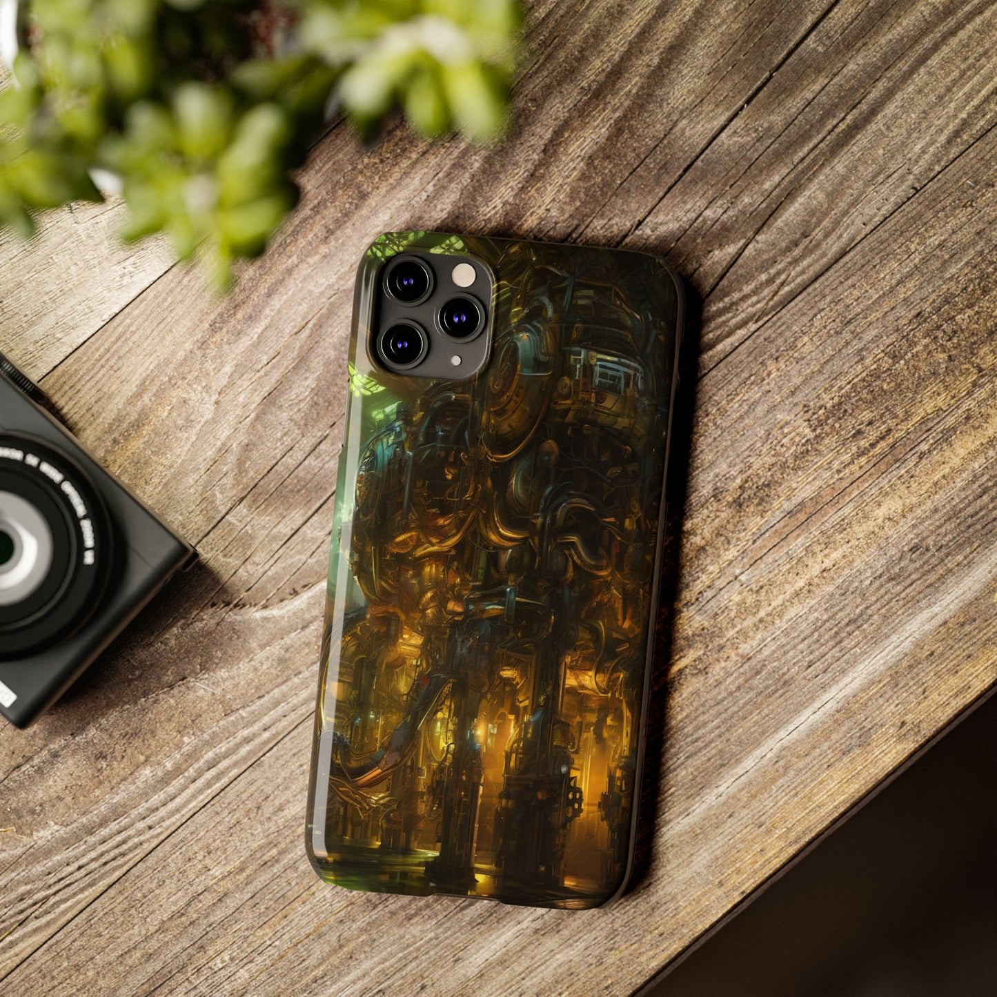 Slim Phone Case for iPhone 16 - Glossy Ultra-Thin Polycarbonate