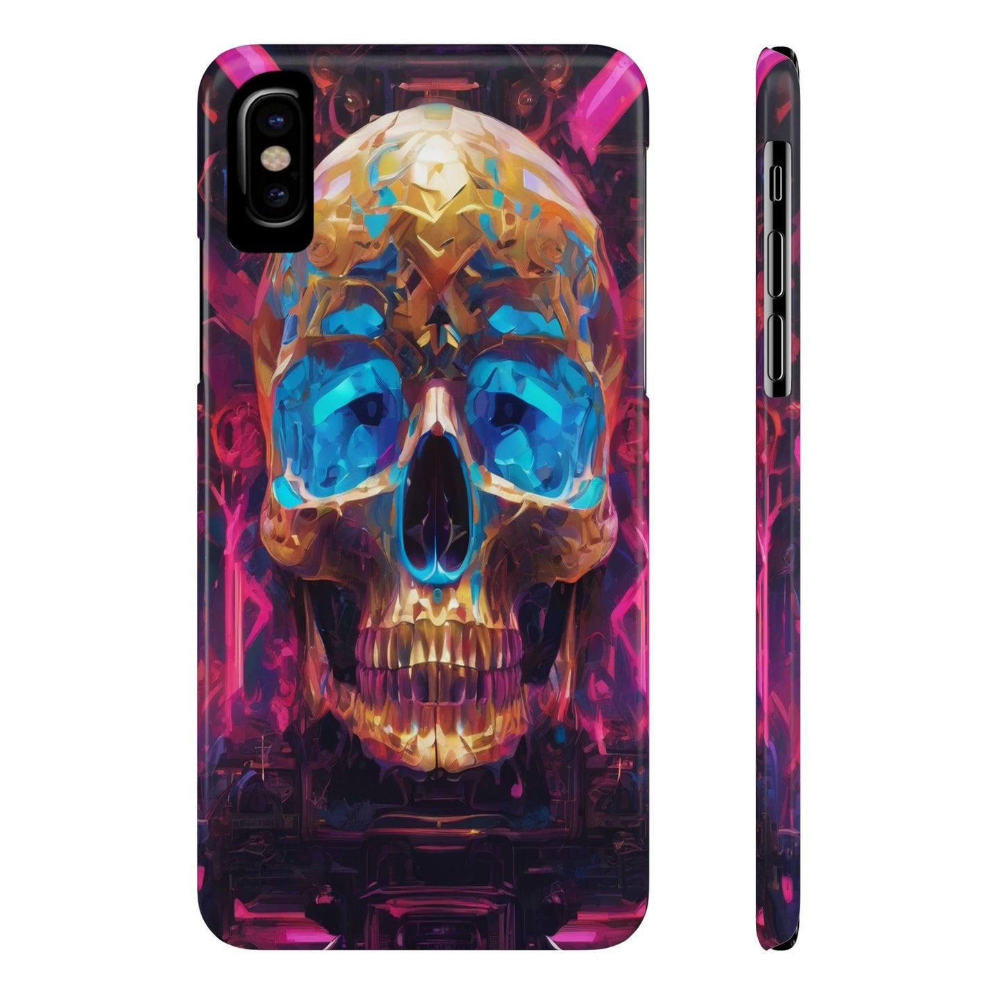 Slim Phone Case for iPhone 16 – Glossy Lexan Shield
