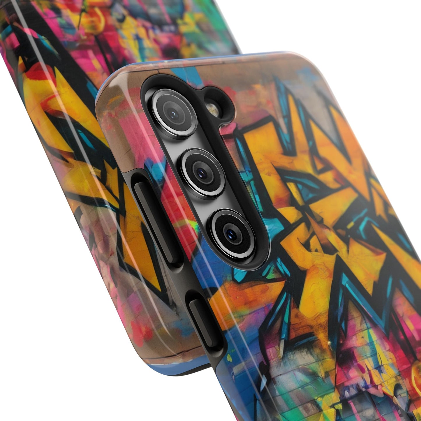 Rugged Phone Case - Impact-Resistant, Glossy Finish