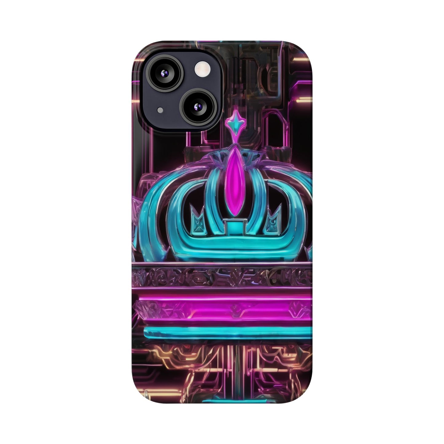 Slim Phone Case for iPhone 16 - Glossy, Lightweight, Impact-Resistant