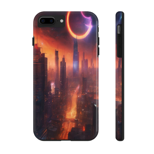 Rugged Phone Case - Impact-Resistant Dual-Layer TPU/PC, Glossy