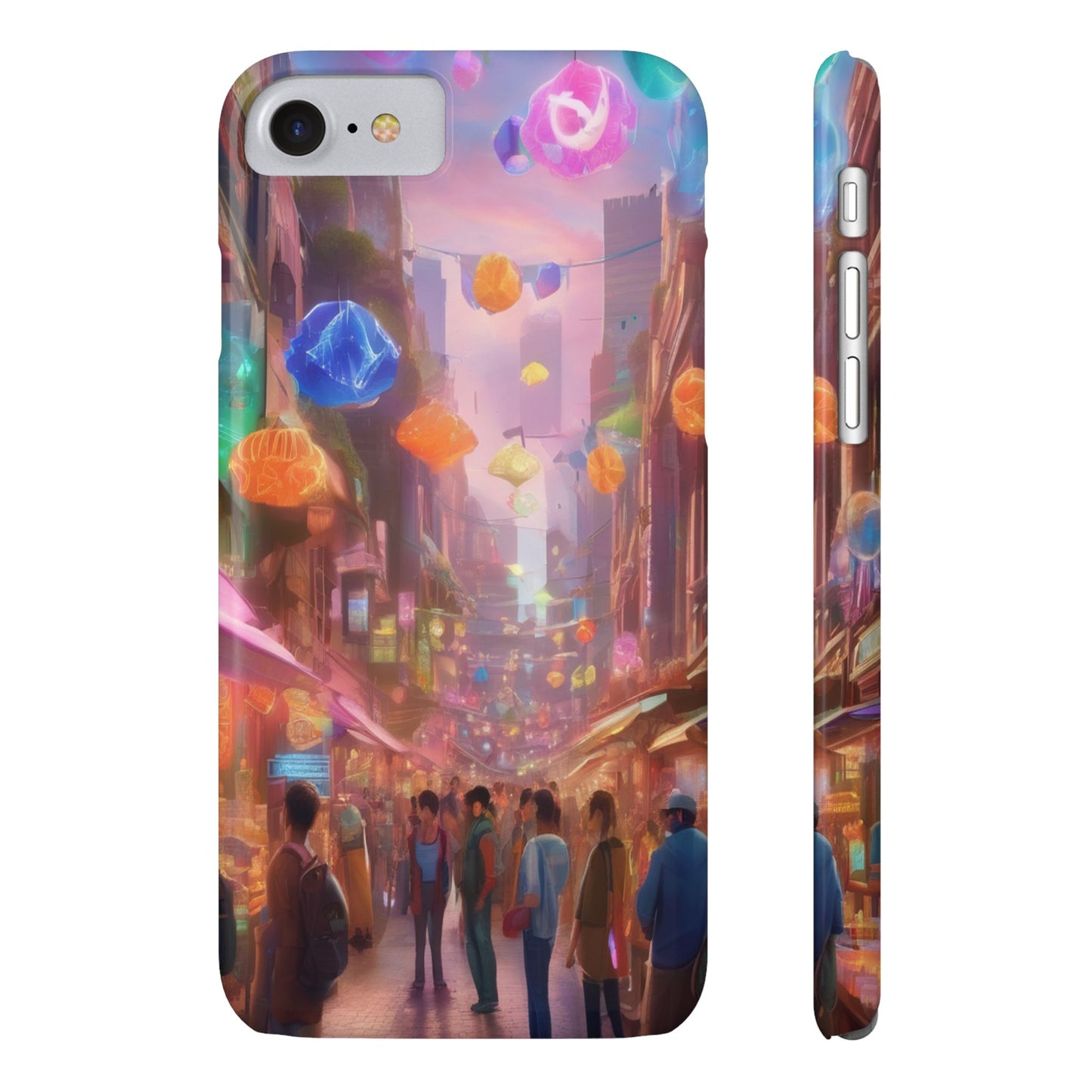 Ultra-Slim Glossy iPhone 16 Phone Case