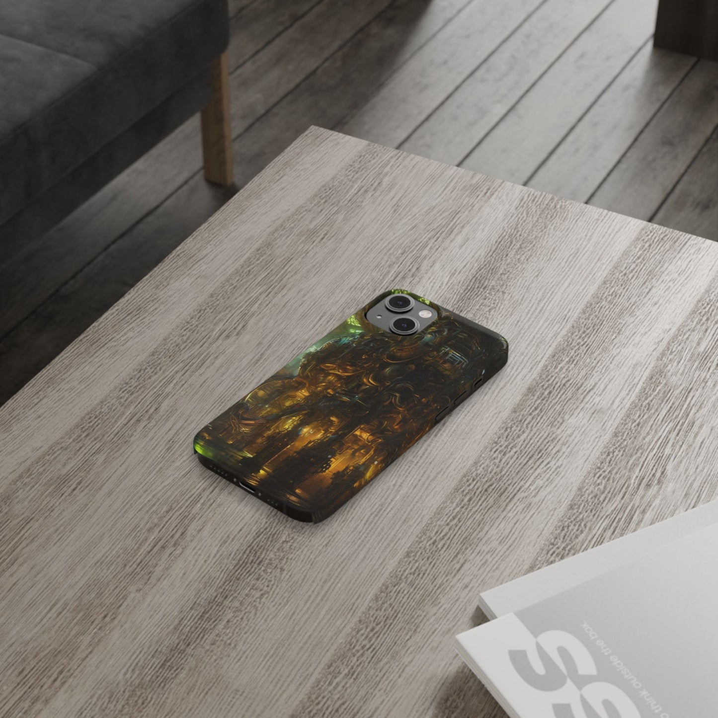 Slim Phone Case for iPhone 16 - Glossy Ultra-Thin Polycarbonate
