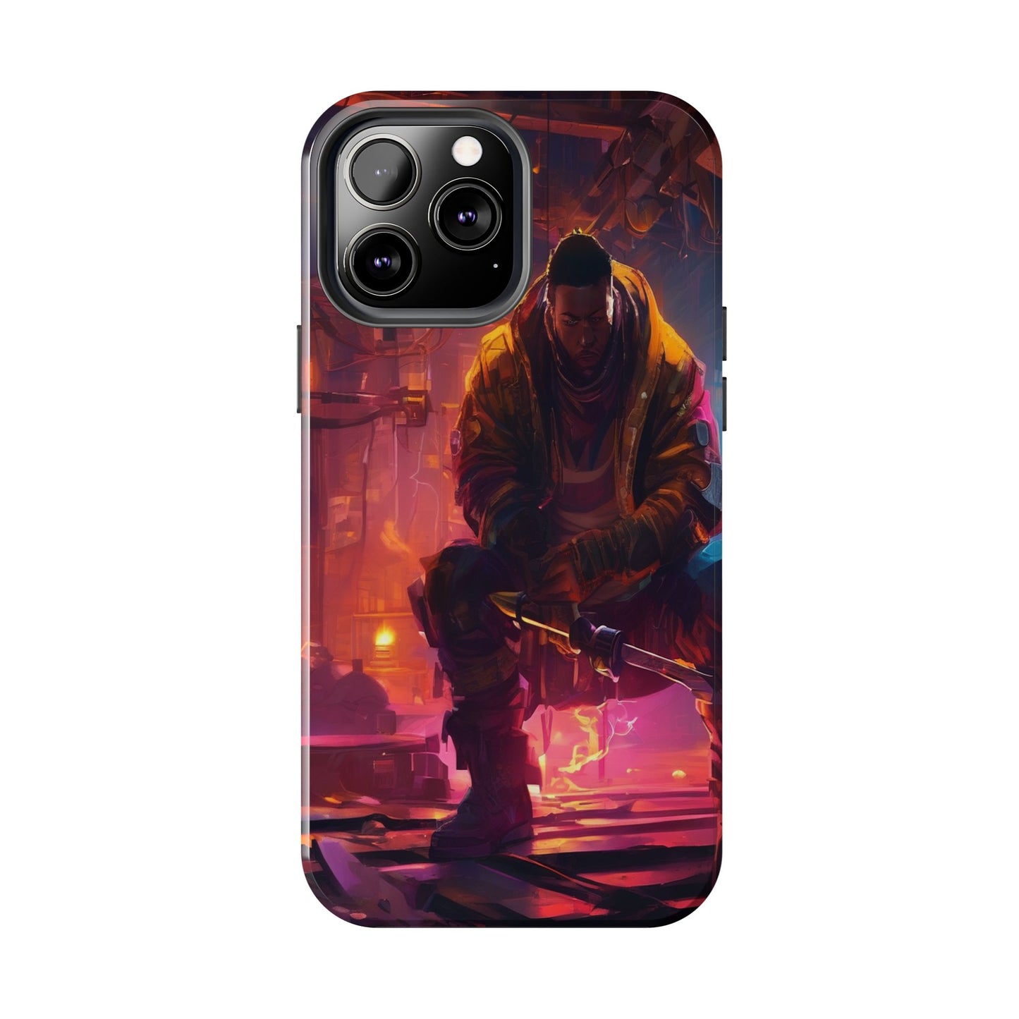 Tough Phone Case - Shockproof TPU & PC Shell for iPhone & Samsung