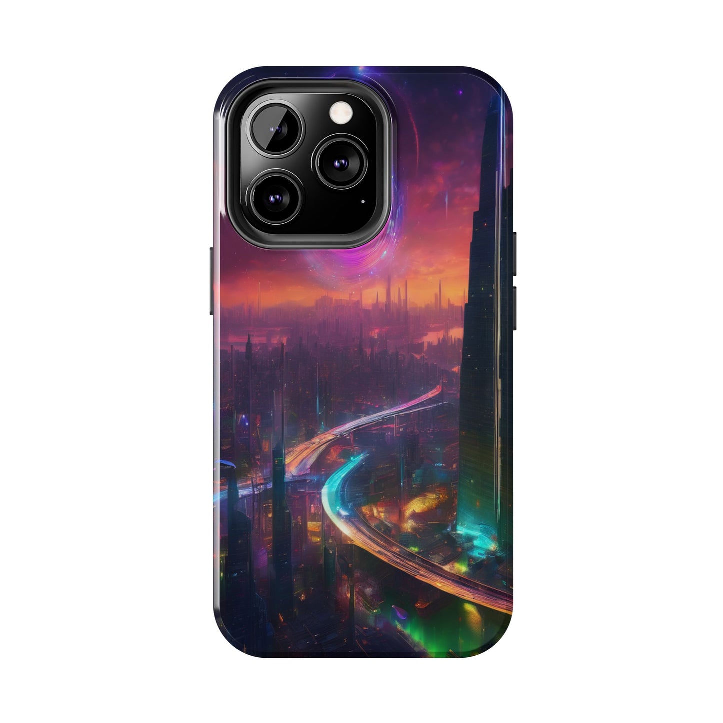 Tough Phone Case – Shockproof TPU/Polycarbonate for iPhone & Samsung