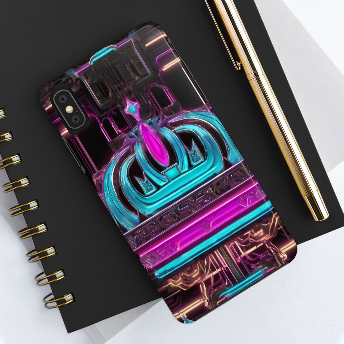 Tough Phone Case - Shockproof TPU & PC Shell, Glossy Finish