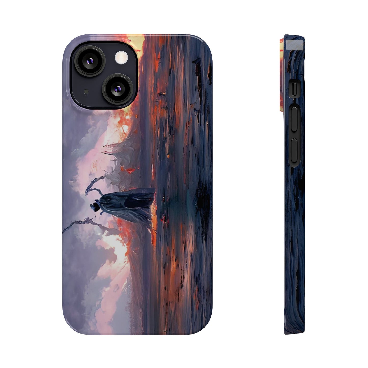 Slim Glossy iPhone 16 Phone Case - High-detail Design