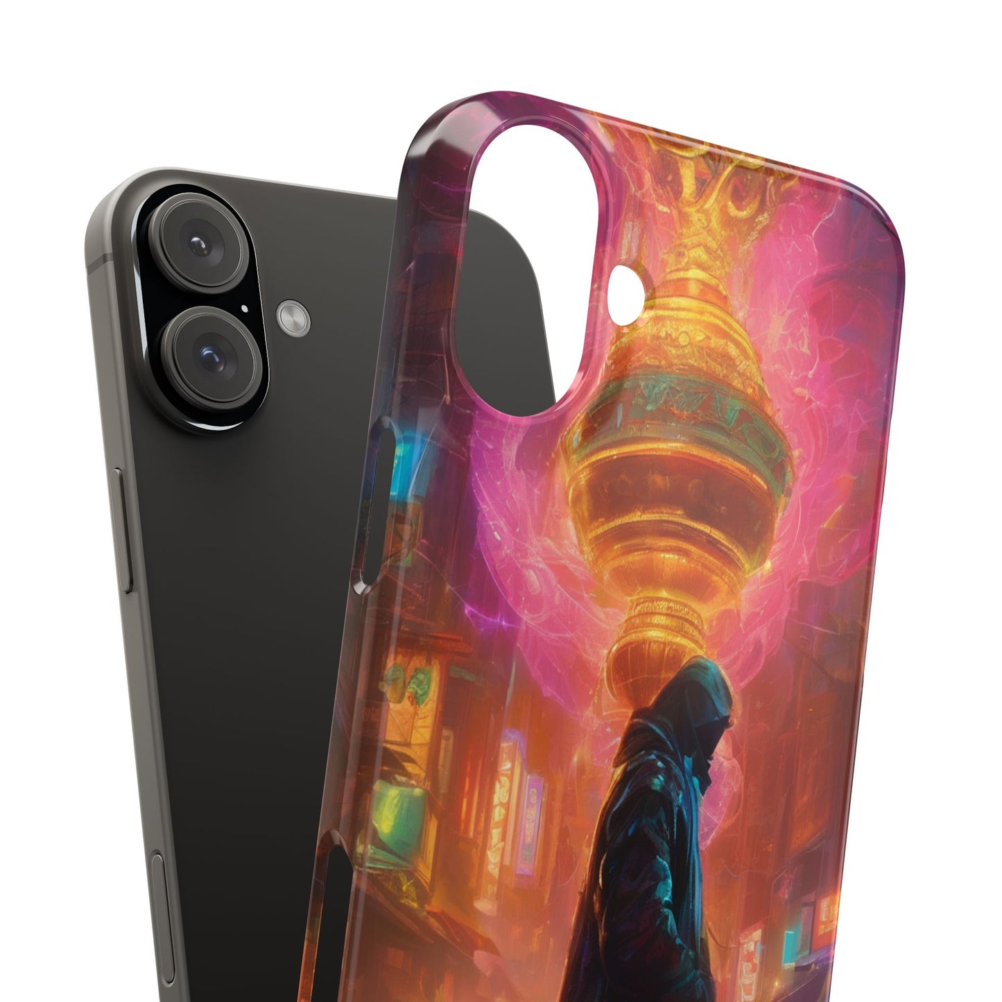 Slim Phone Case for iPhone 16 - Glossy, Durable Lexan Shield