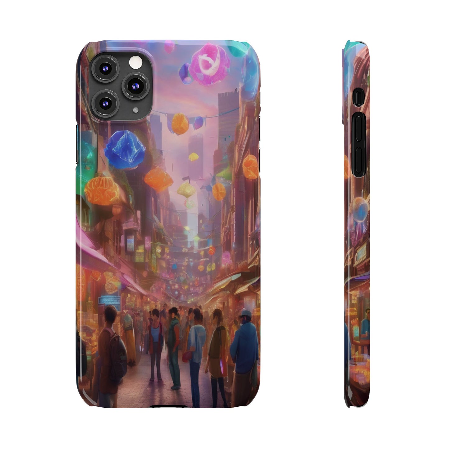 Ultra-Slim Glossy iPhone 16 Phone Case