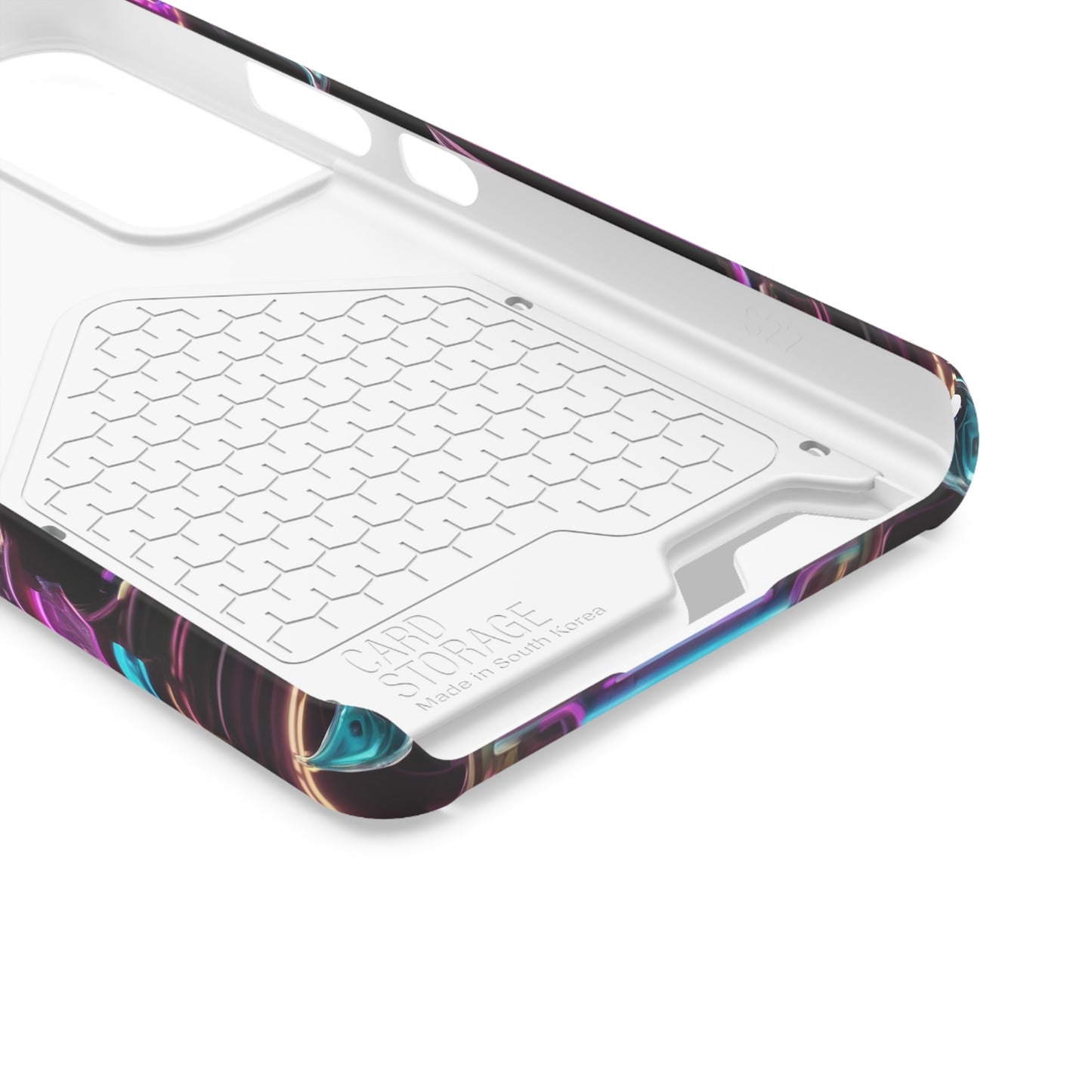 Neon Card Holder Phone Case - MagSafe Compatible